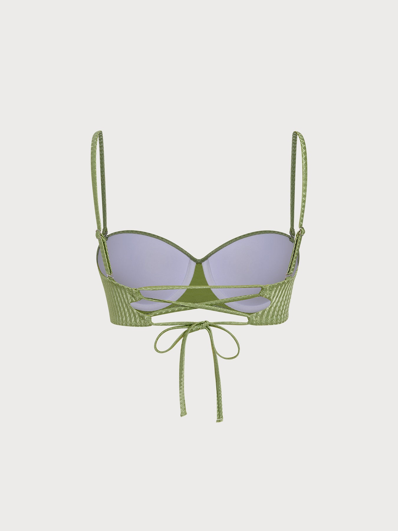 Women Knitted Polyester Bikini Tops Sustainable Bikinis - BERLOOK
