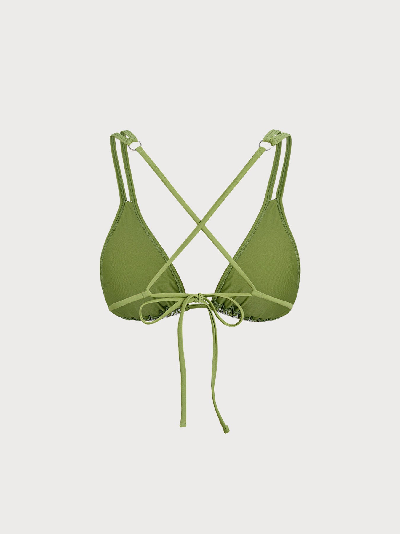 Women Knitted Polyester Bikini Tops Sustainable Bikinis - BERLOOK