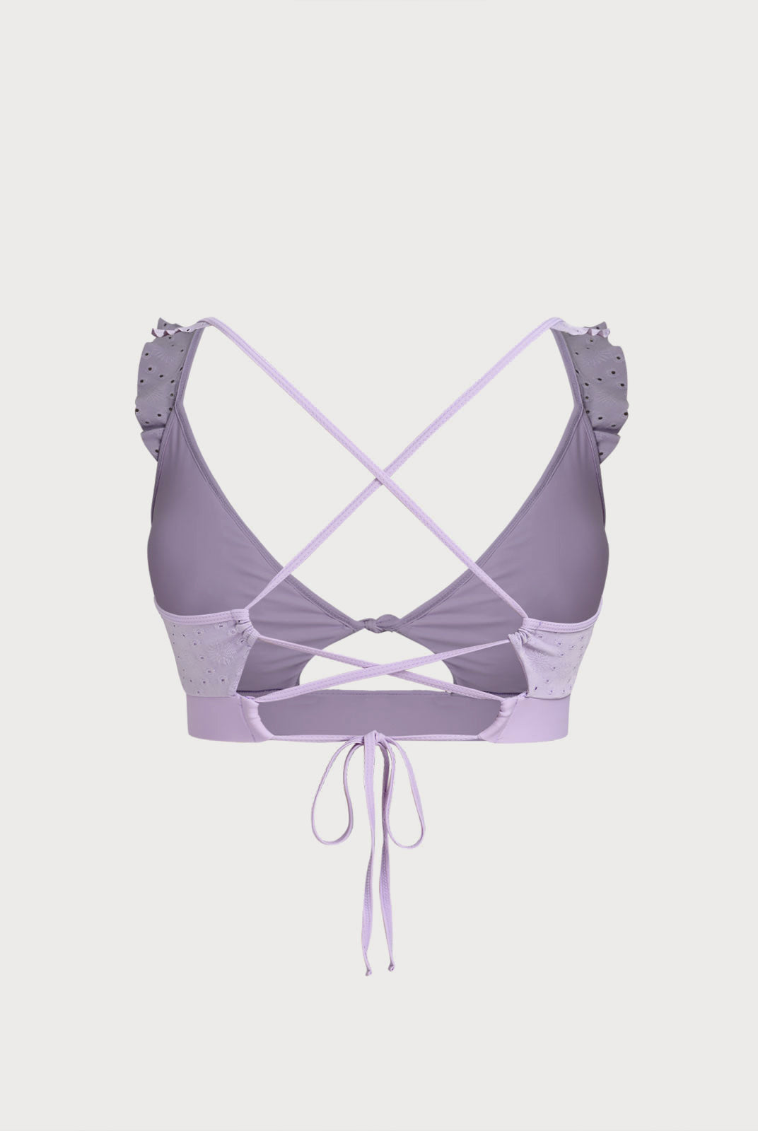 Women Knitted Polyester Bikini Tops Sustainable Plus Size Bikinis - BERLOOK