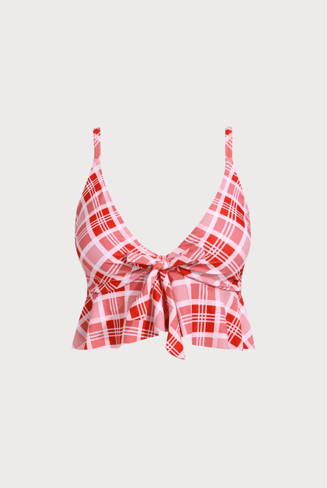 Women Knitted Polyester Bikini Tops Sustainable Plus Size Bikinis - BERLOOK