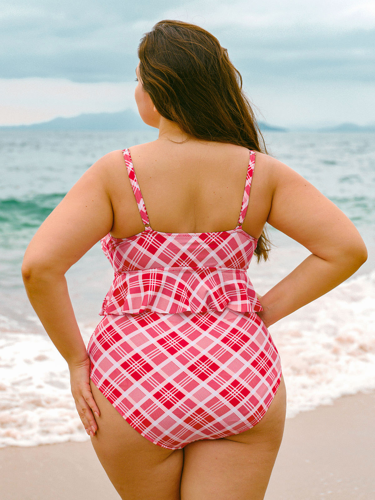 Women Knitted Polyester Bikini Tops Sustainable Plus Size Bikinis - BERLOOK