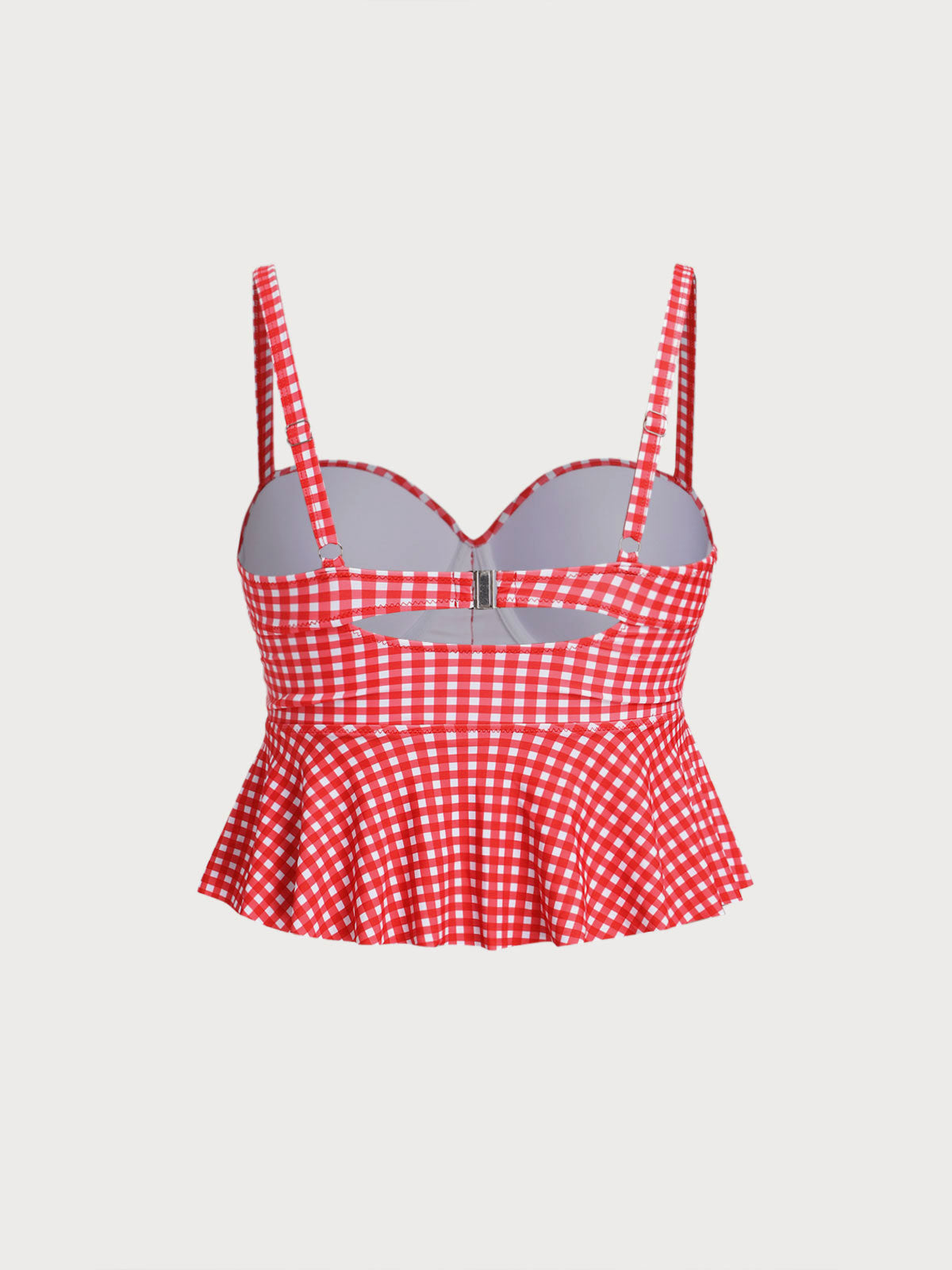 Women Knitted Polyester Bikini Tops Sustainable Plus Size Bikinis - BERLOOK
