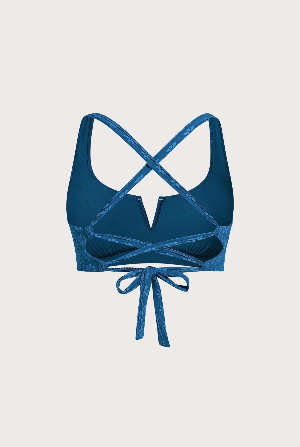 Women Knitted Polyester Bikini Tops Sustainable Plus Size Bikinis - BERLOOK