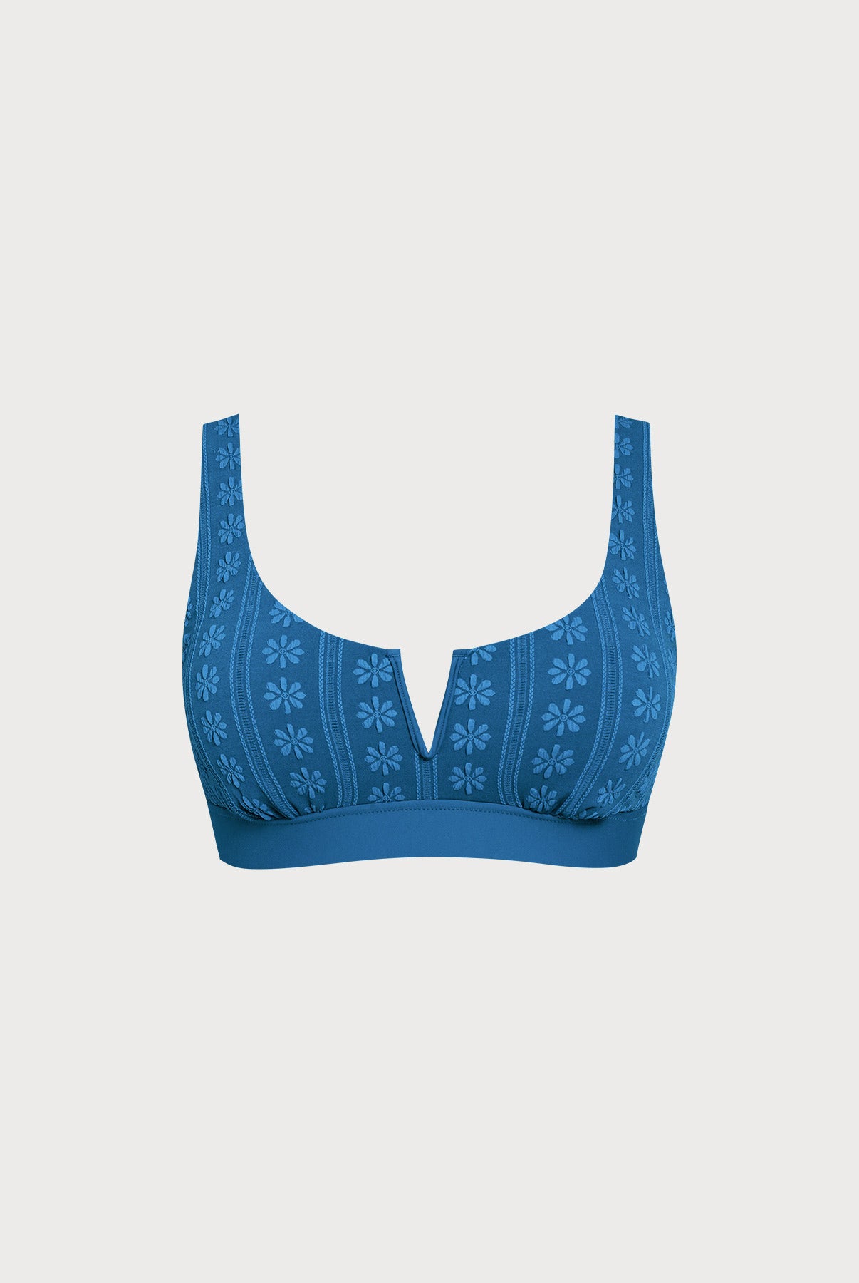 Women Knitted Polyester Bikini Tops Sustainable Plus Size Bikinis - BERLOOK
