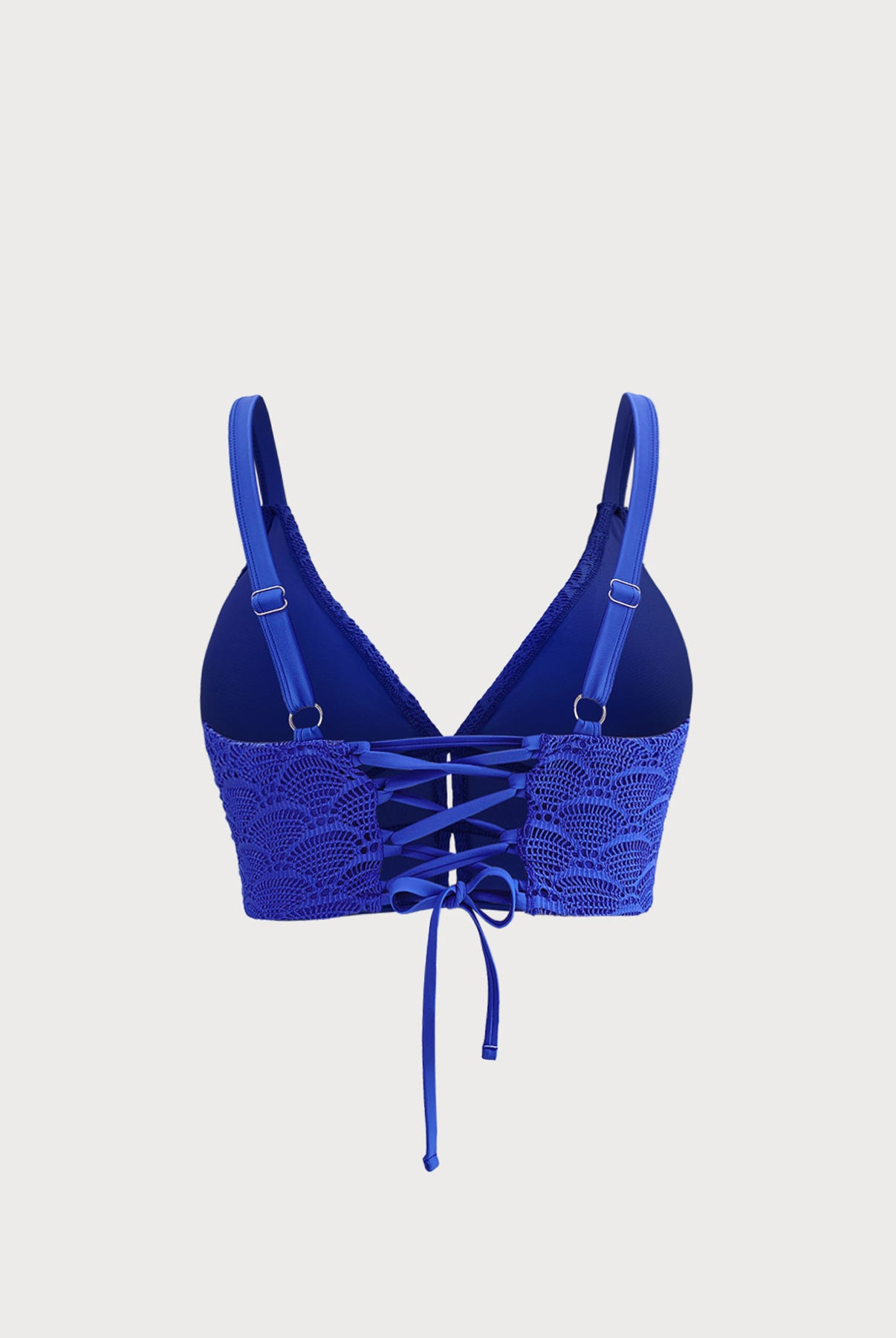 Women Knitted Polyester Bikini Tops Sustainable Plus Size Tankinis - BERLOOK