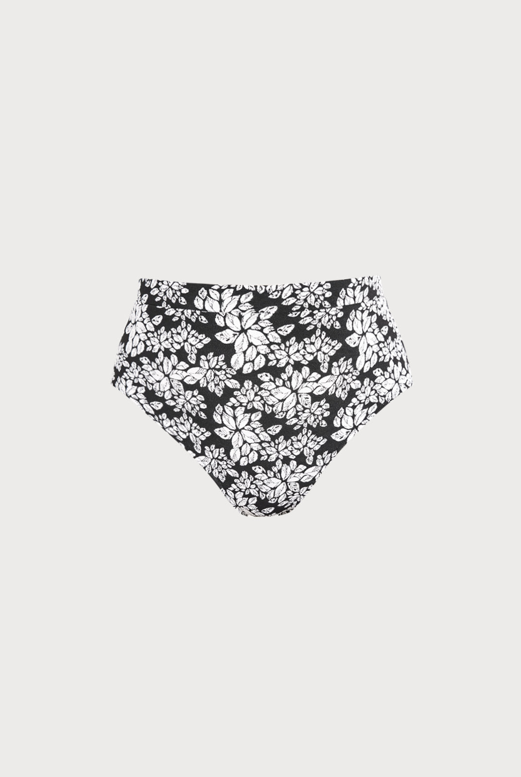 Women Knitted Polyester Blended Bikini Bottoms Black Sustainable Plus Size Bikinis - BERLOOK