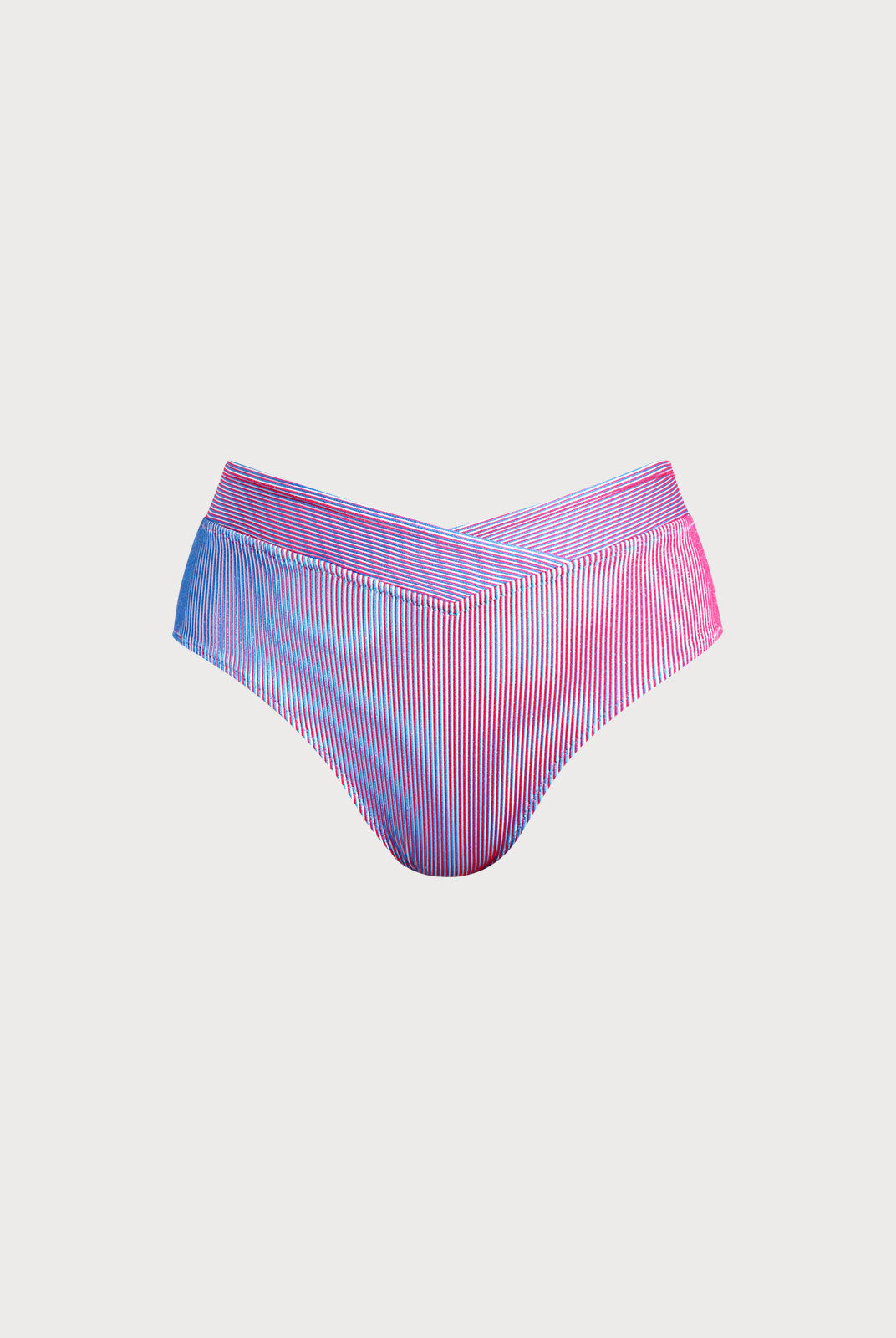 Women Knitted Polyester Blended Bikini Bottoms Multi Sustainable Plus Size Bikinis - BERLOOK