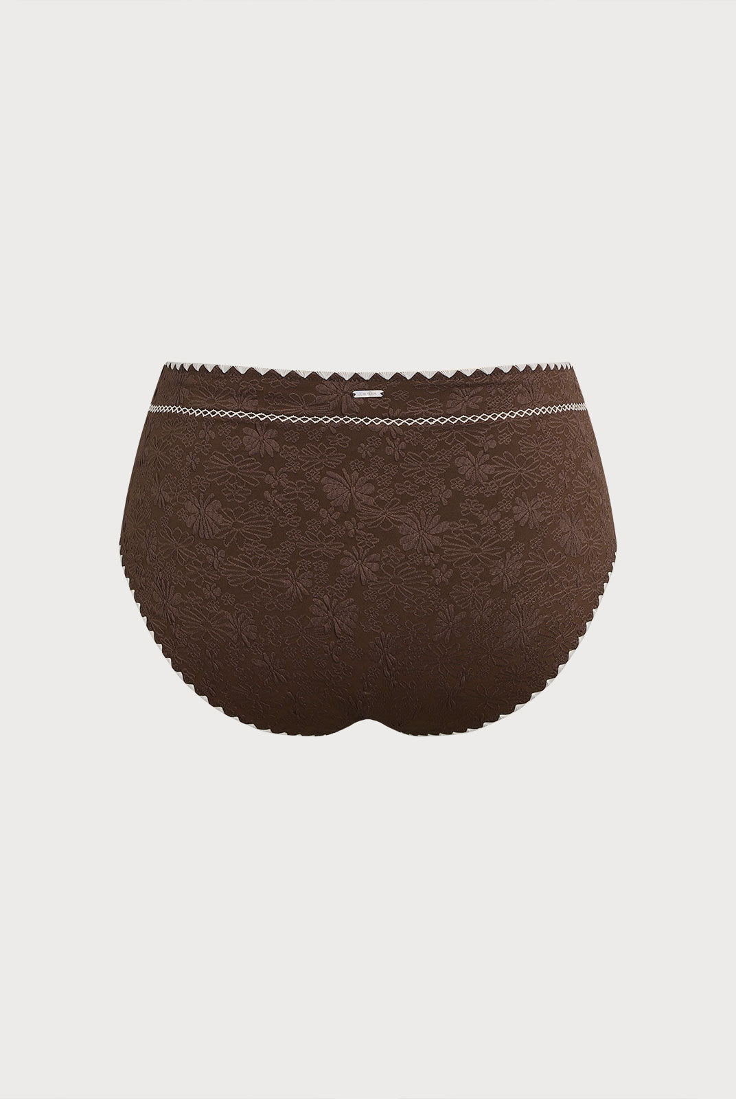 Women Knitted Polyester Blended Bikini Bottoms Sustainable Plus Size Bikinis - BERLOOK