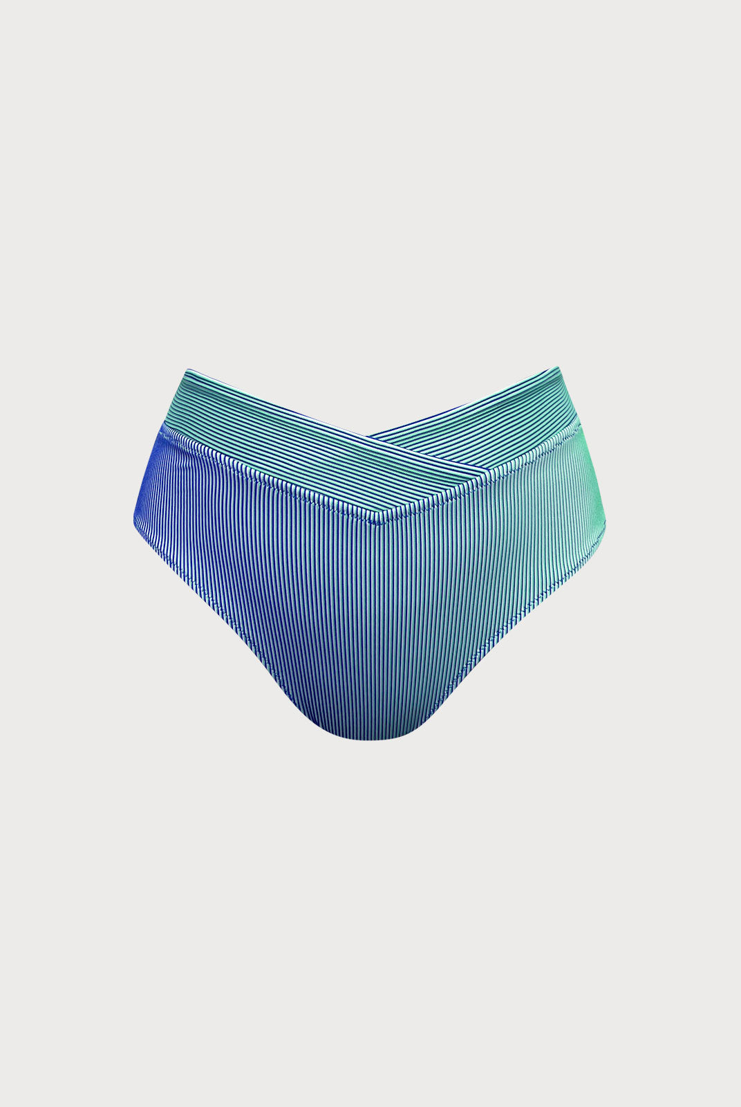Women Knitted Polyester Blended Bikini Tops Green Sustainable Plus Size Bikinis - BERLOOK