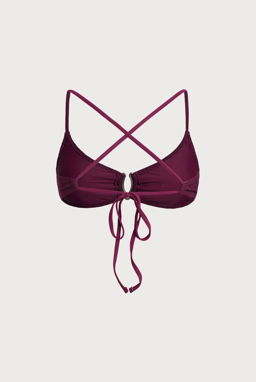 Women Knitted Polyester Blended Bikini Tops Sustainable Bikinis - BERLOOK