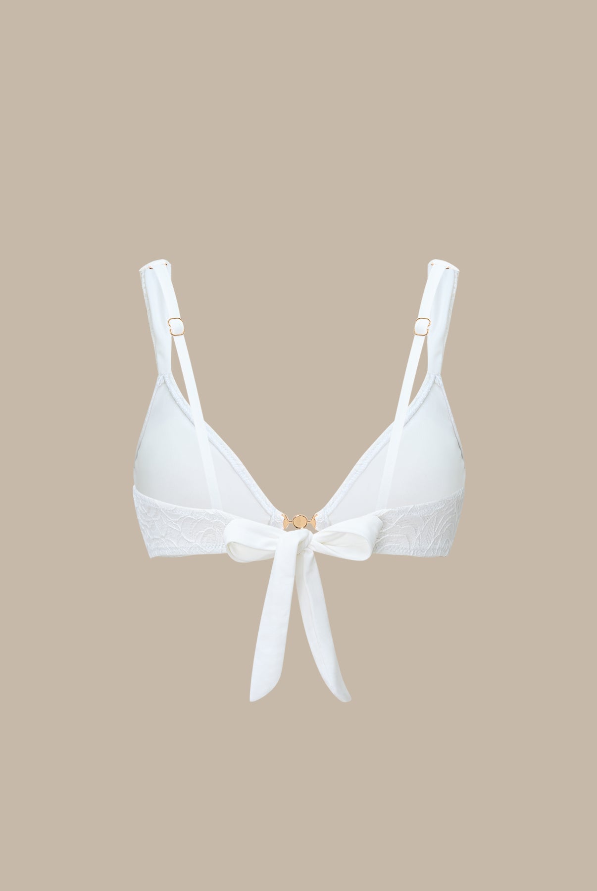 Women Knitted Polyester Blended Bikini Tops Sustainable Bikinis - BERLOOK