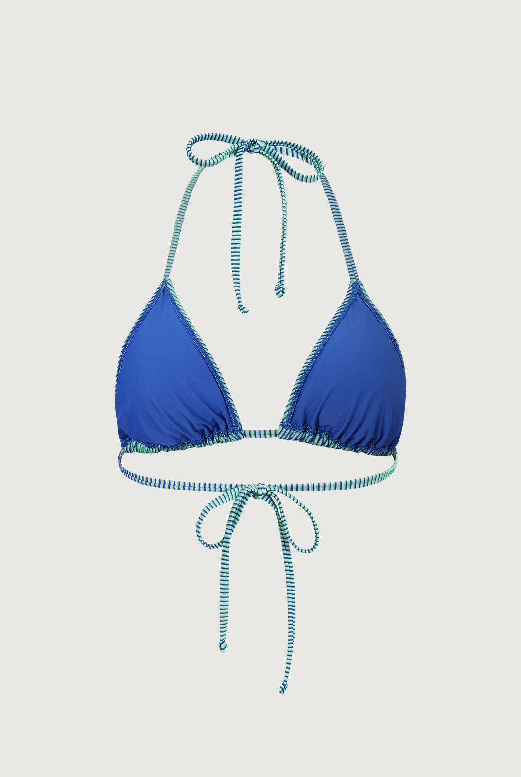 Women Knitted Polyester Blended Bikini Tops Sustainable Bikinis - BERLOOK