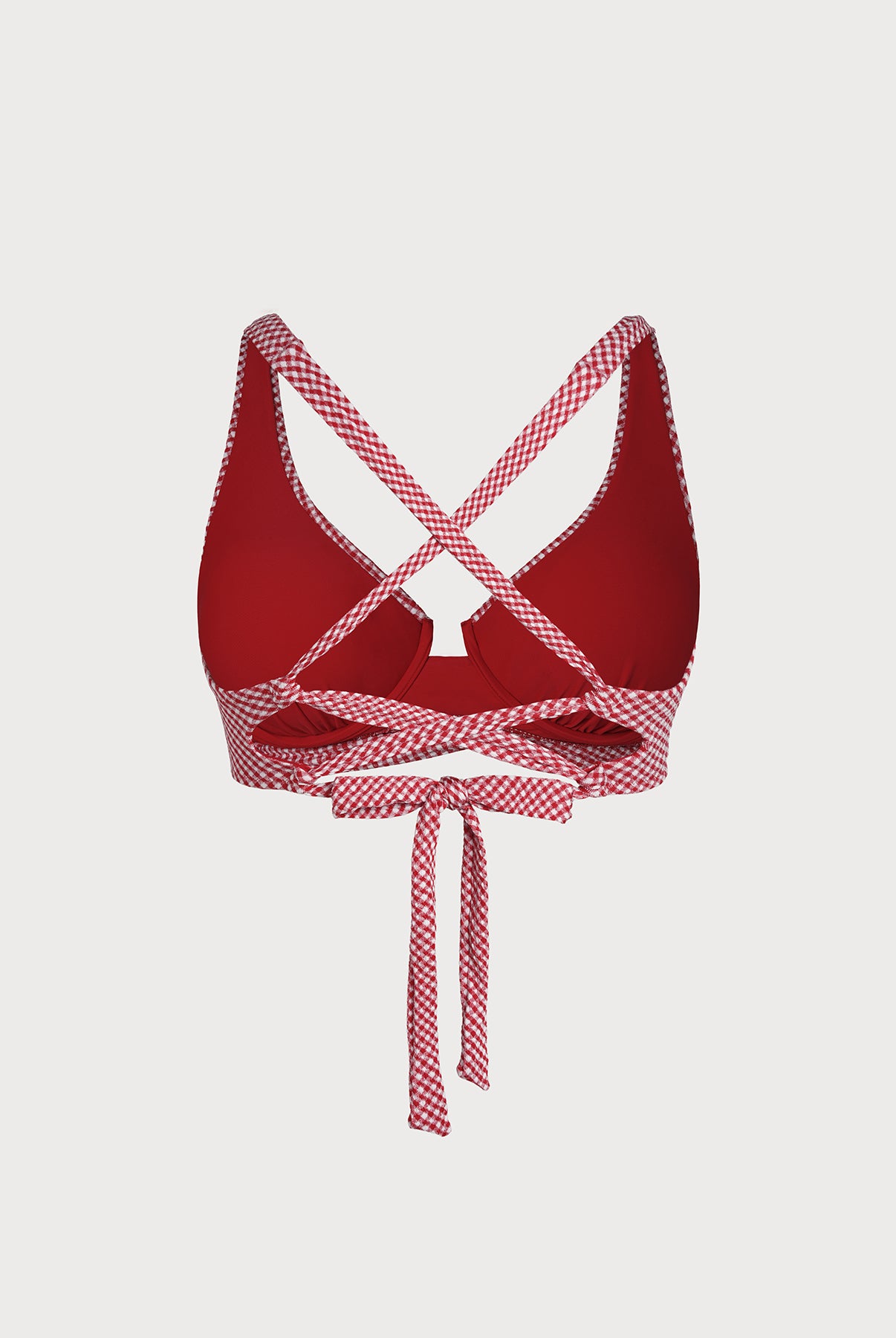 Women Knitted Polyester blended Bikini Tops Sustainable Plus Size Bikinis - BERLOOK
