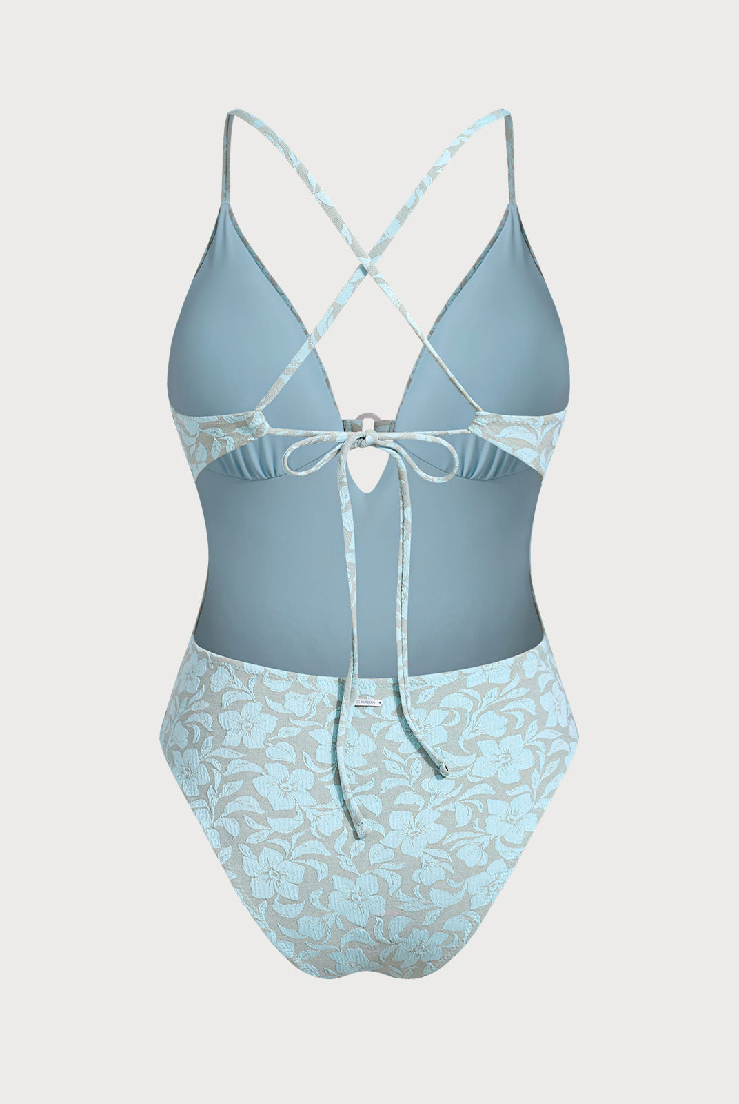 Women Knitted Polyester Blended One Pieces Swimwear Sustainable One-Pieces - BERLOOK