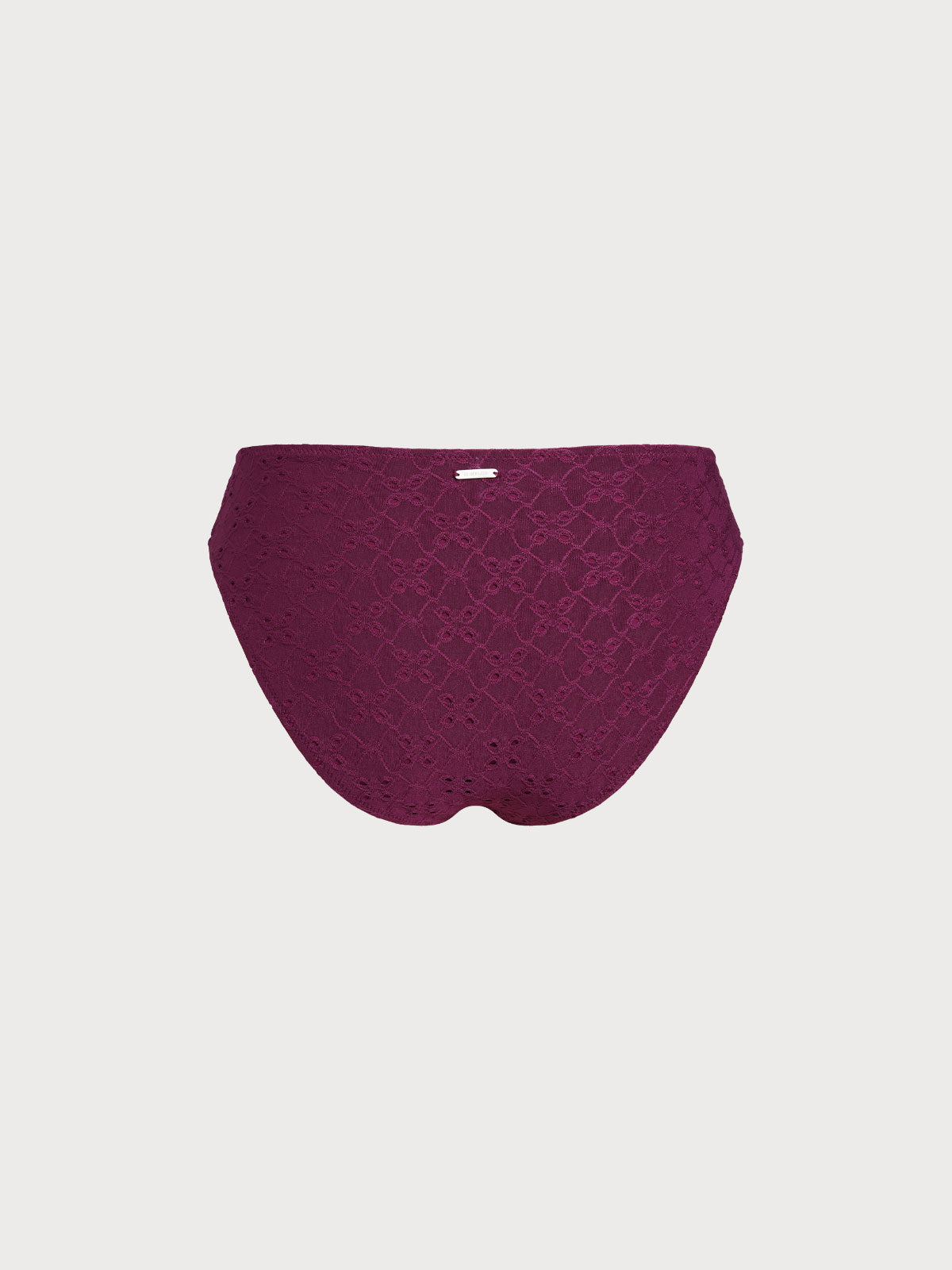 Women Knitted Polyester Blended Tankini Bottoms Sustainable Bikinis - BERLOOK