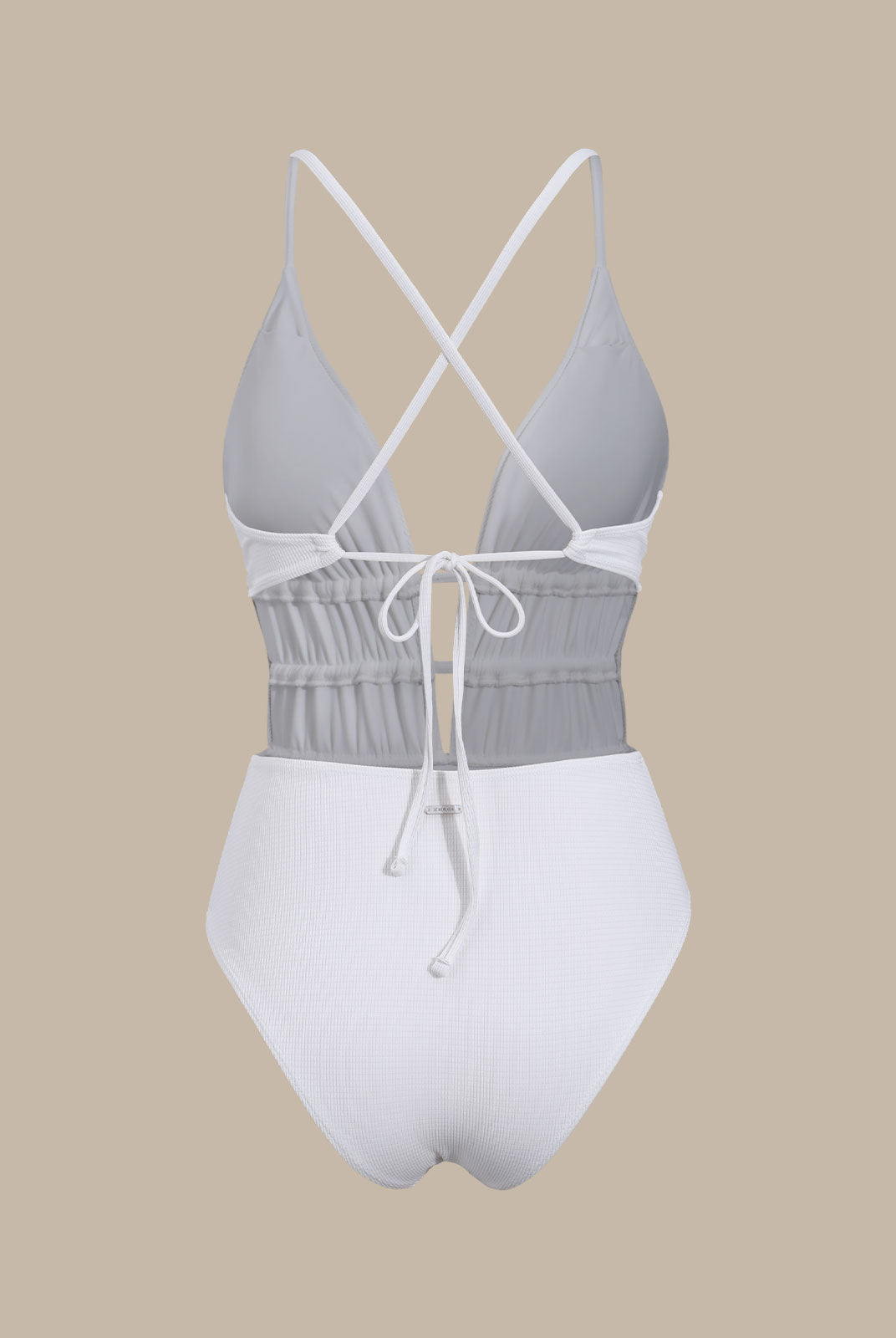Women Knitted Polyester One Pieces Swimwear Sustainable One-Pieces - BERLOOK