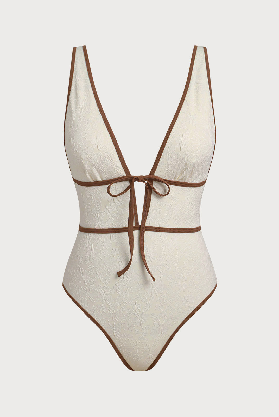Women Knitted Polyester One Pieces Swimwear Sustainable One-Pieces - BERLOOK