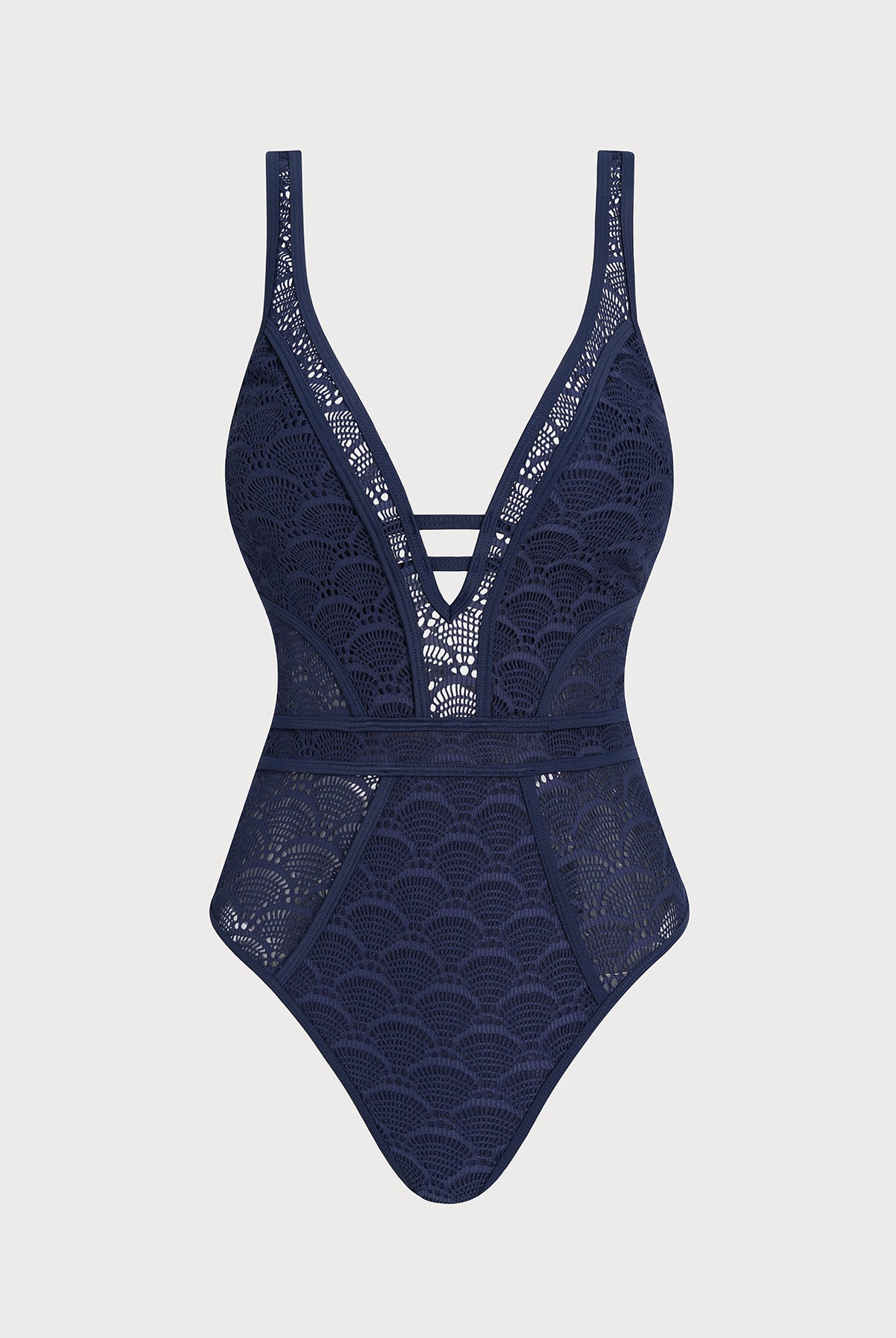 Women Knitted Polyester One Pieces Swimwear Sustainable One-Pieces - BERLOOK