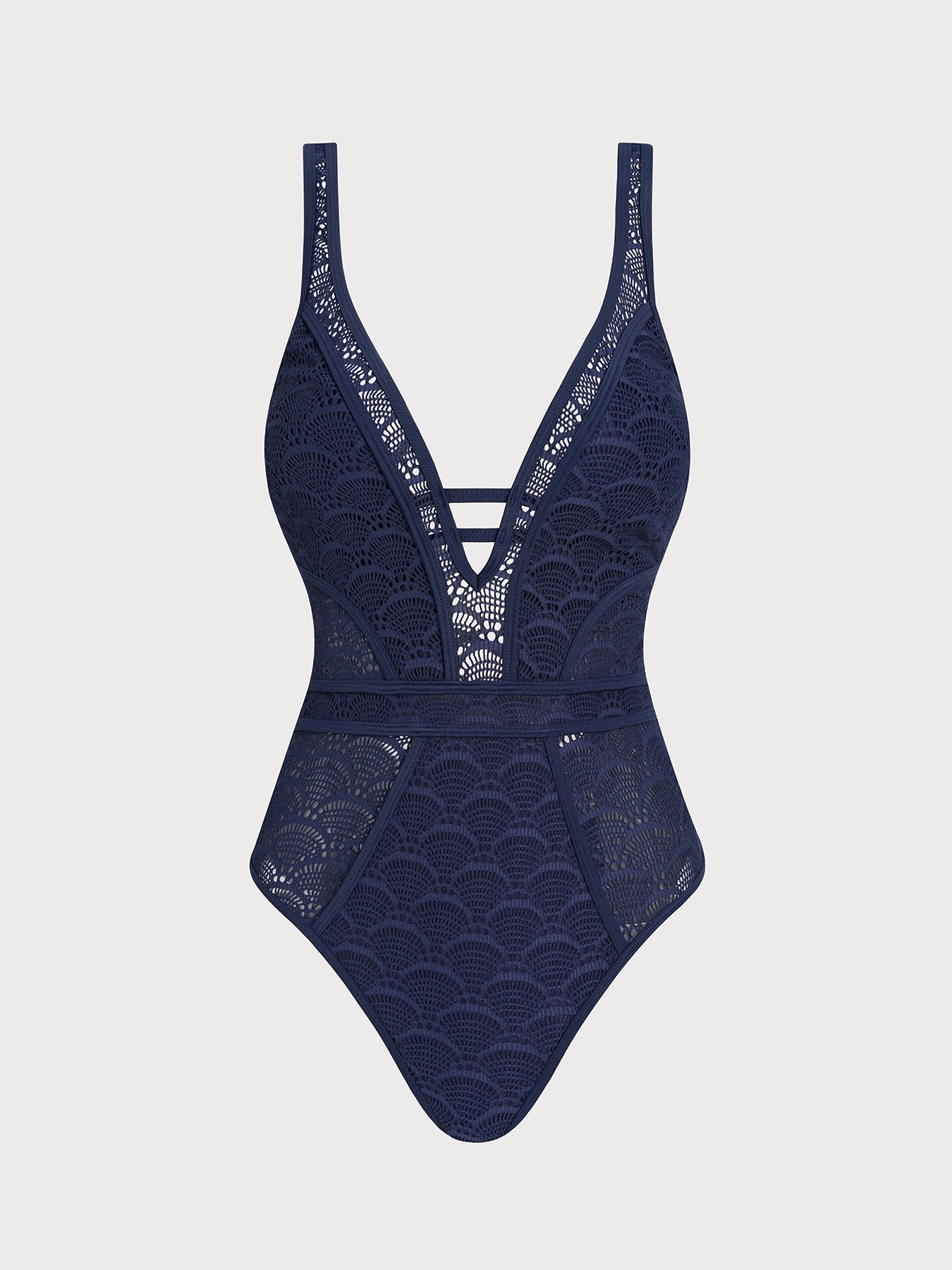 Women Knitted Polyester One Pieces Swimwear Sustainable One-Pieces - BERLOOK