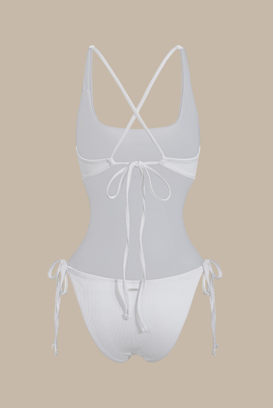 Women Knitted Polyester One Pieces Swimwear Sustainable One-Pieces - BERLOOK