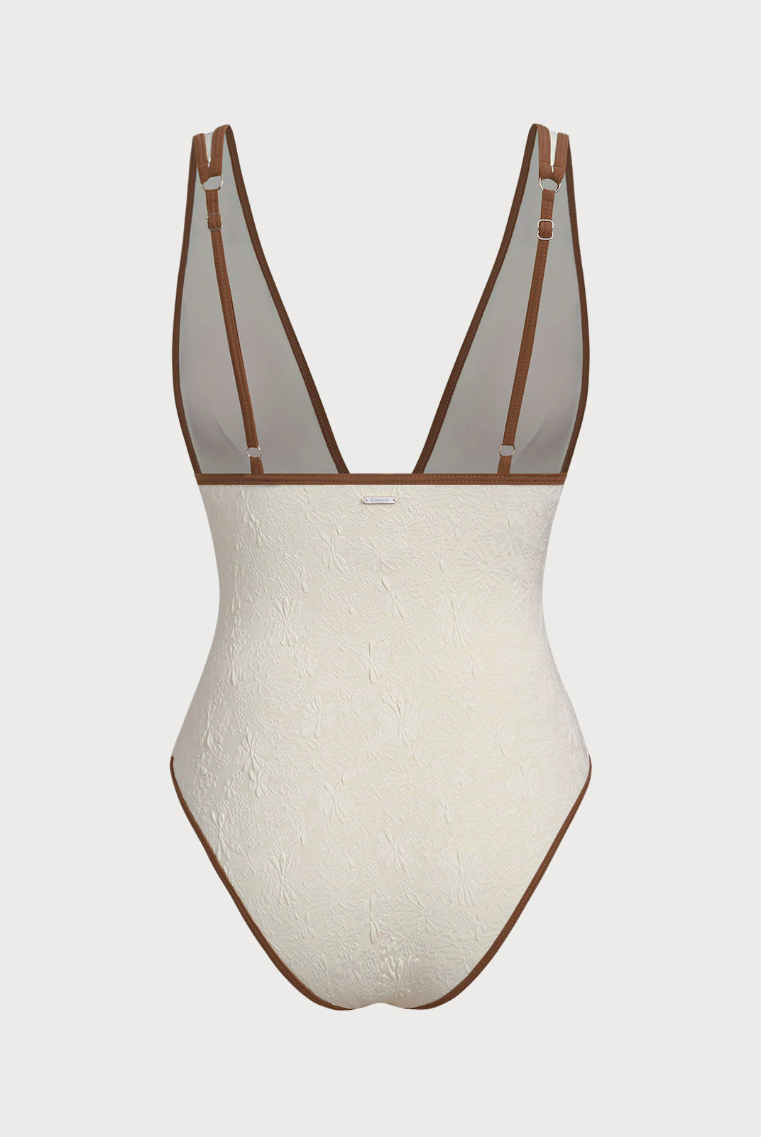 Women Knitted Polyester One Pieces Swimwear Sustainable One-Pieces - BERLOOK