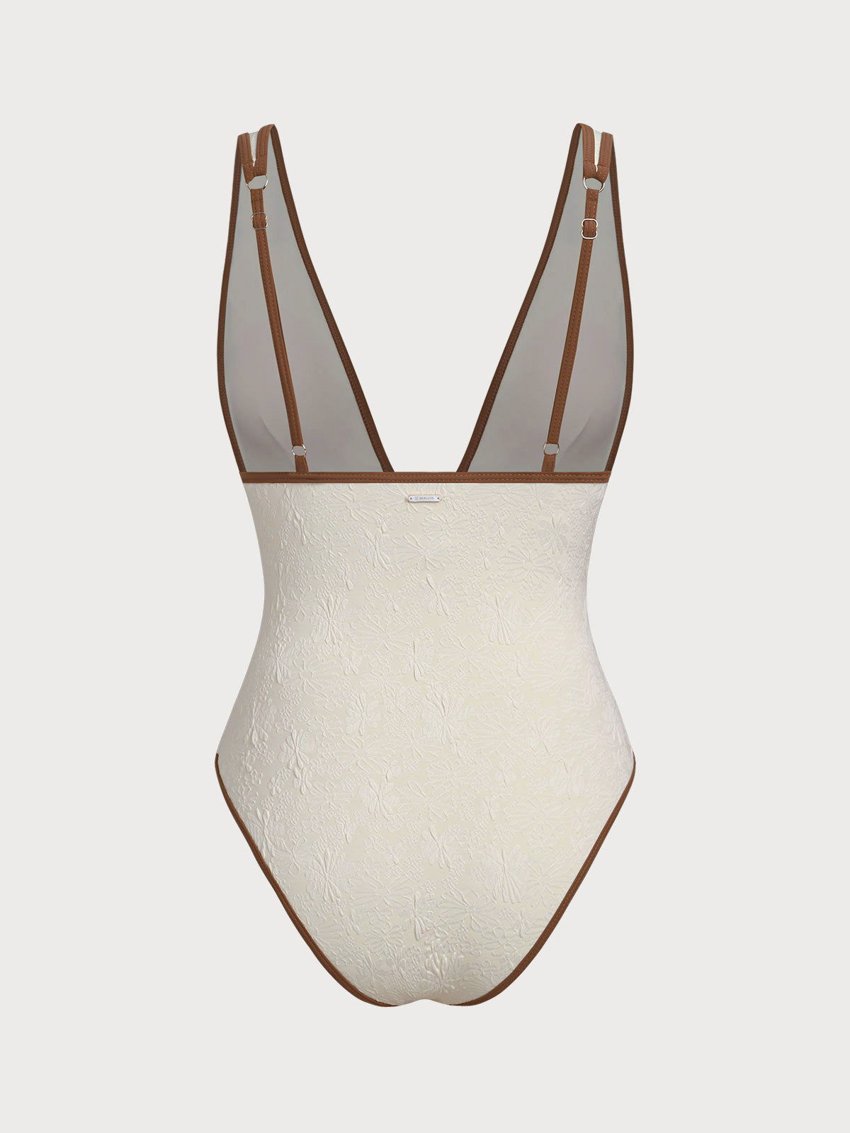 Women Knitted Polyester One Pieces Swimwear Sustainable One-Pieces - BERLOOK