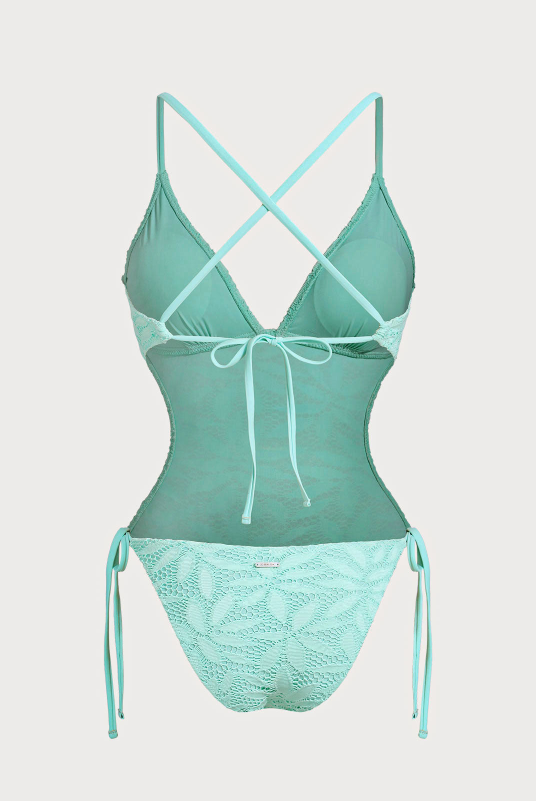 Women Knitted Polyester One Pieces Swimwear Sustainable One-Pieces - BERLOOK