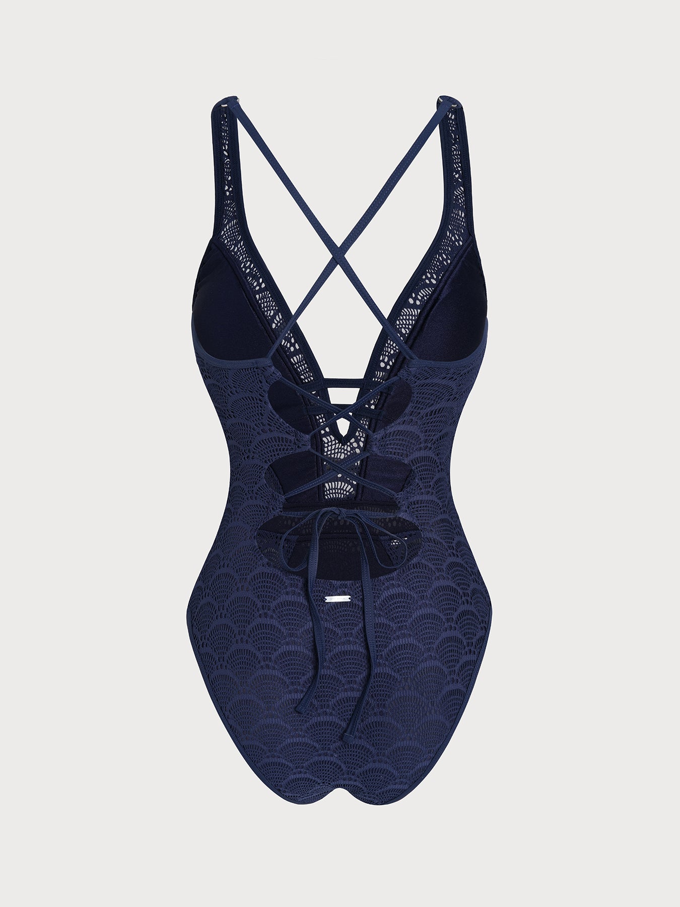 Women Knitted Polyester One Pieces Swimwear Sustainable One-Pieces - BERLOOK