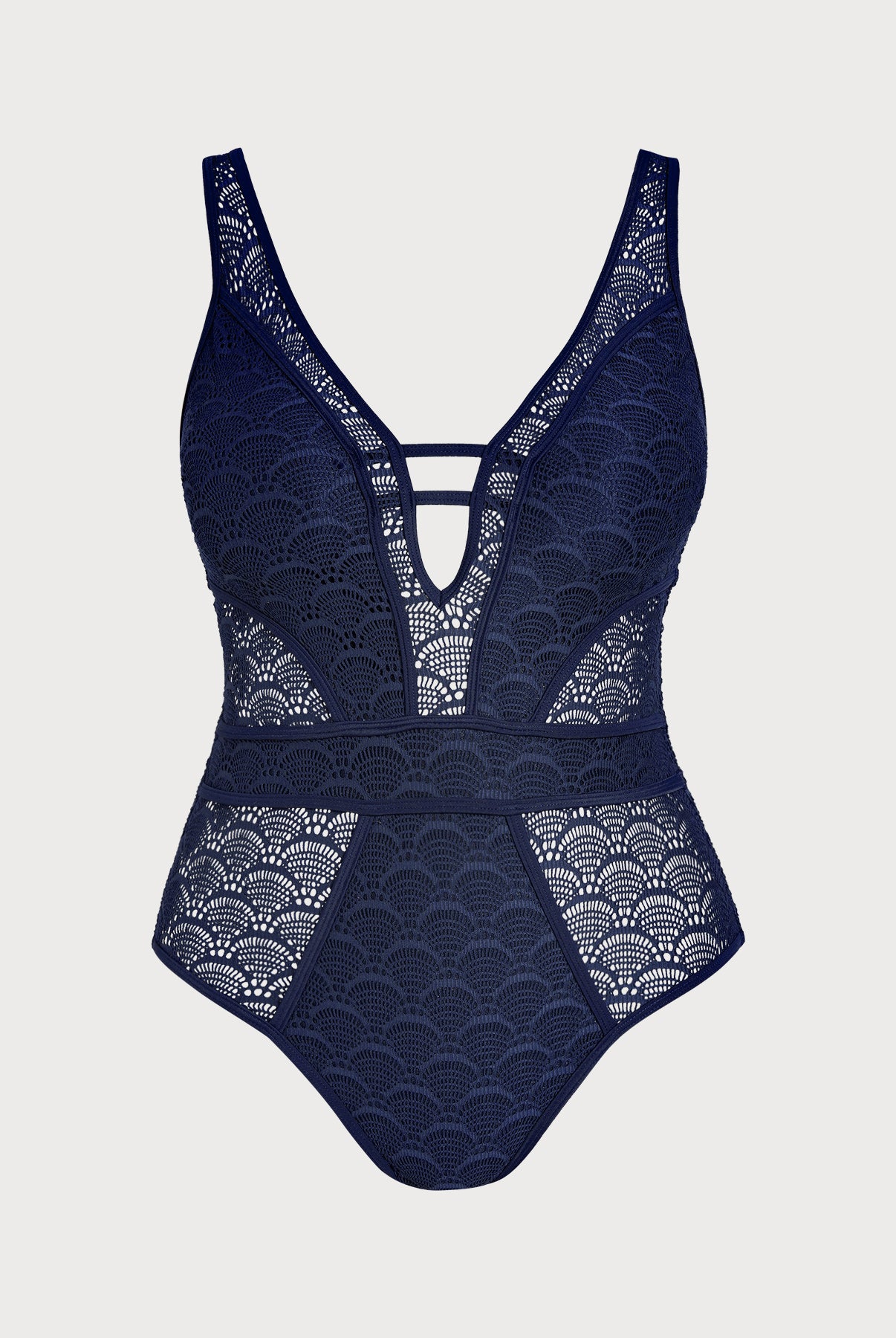 Women Knitted Polyester Plus Size One-Pieces Sustainable Plus Size One-Pieces - BERLOOK