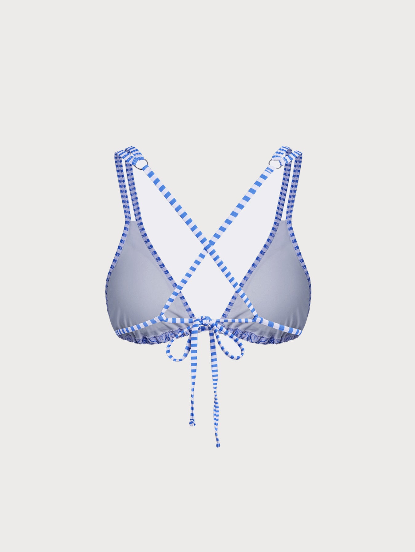 Women Knitted Polyester Printed Bikini Tops Sustainable Bikinis - BERLOOK