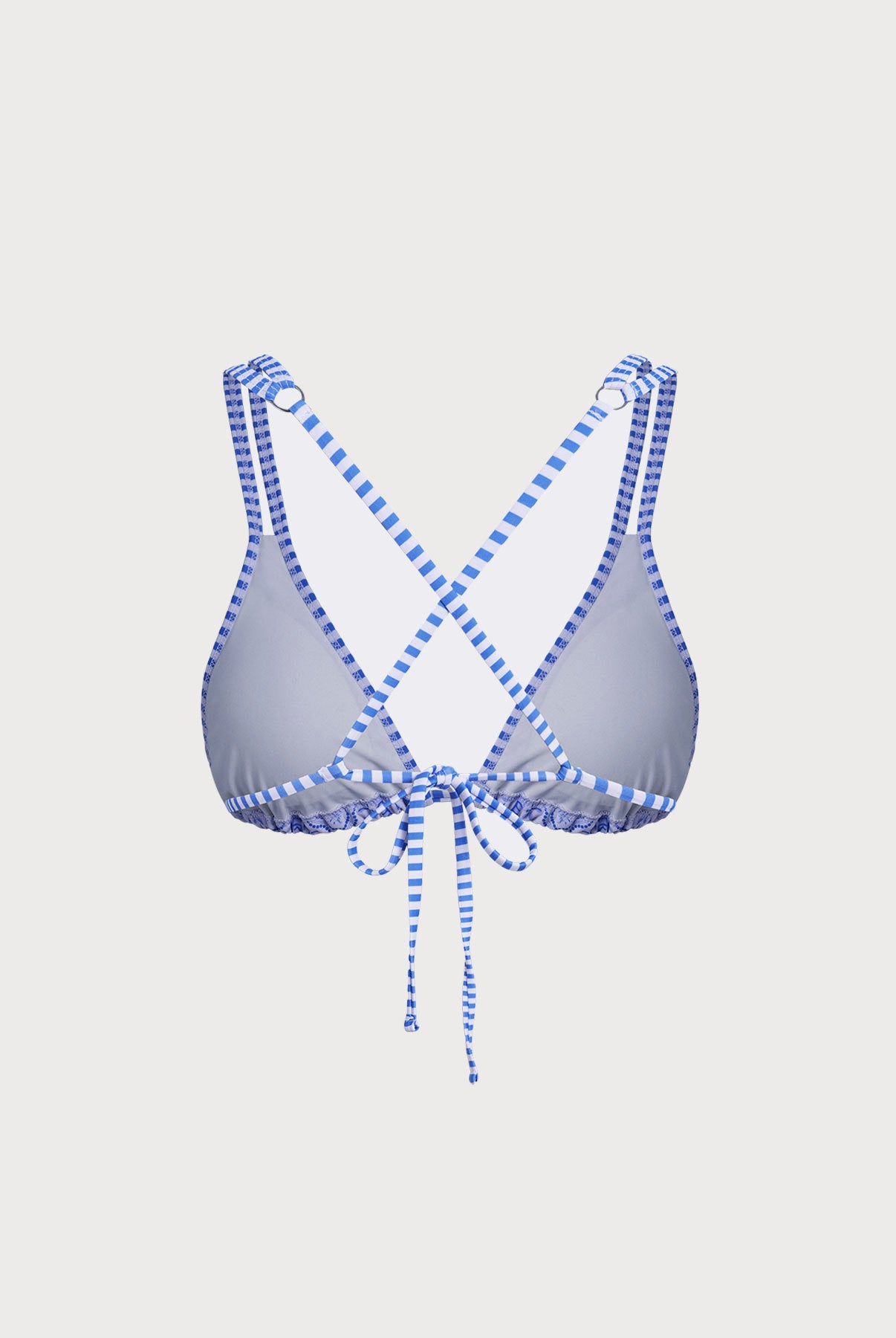 Women Knitted Polyester Printed Bikini Tops Sustainable Bikinis - BERLOOK