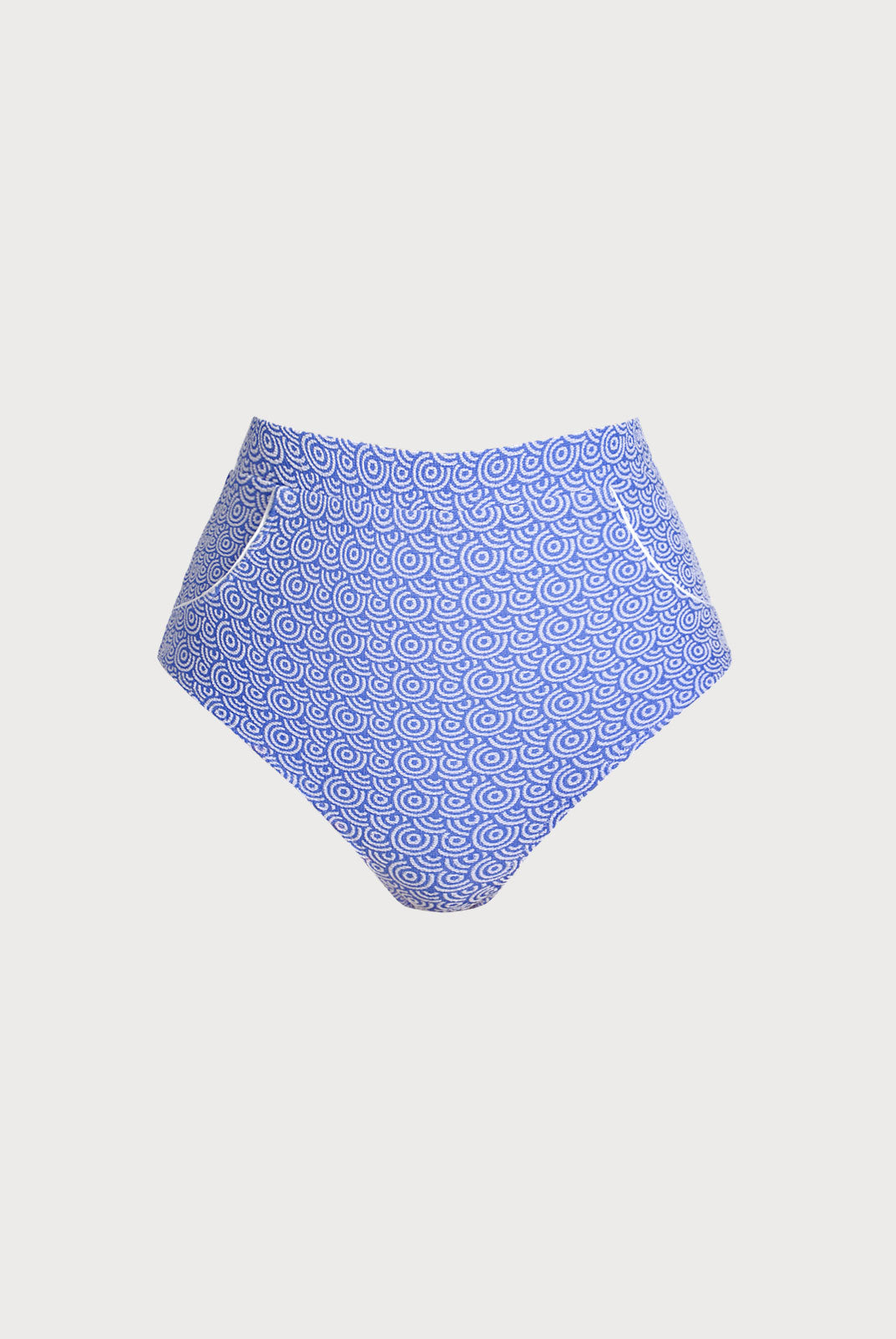 Women Knitted Polyester Surfing Bottoms Blue Sustainable Surfing Clothes - BERLOOK