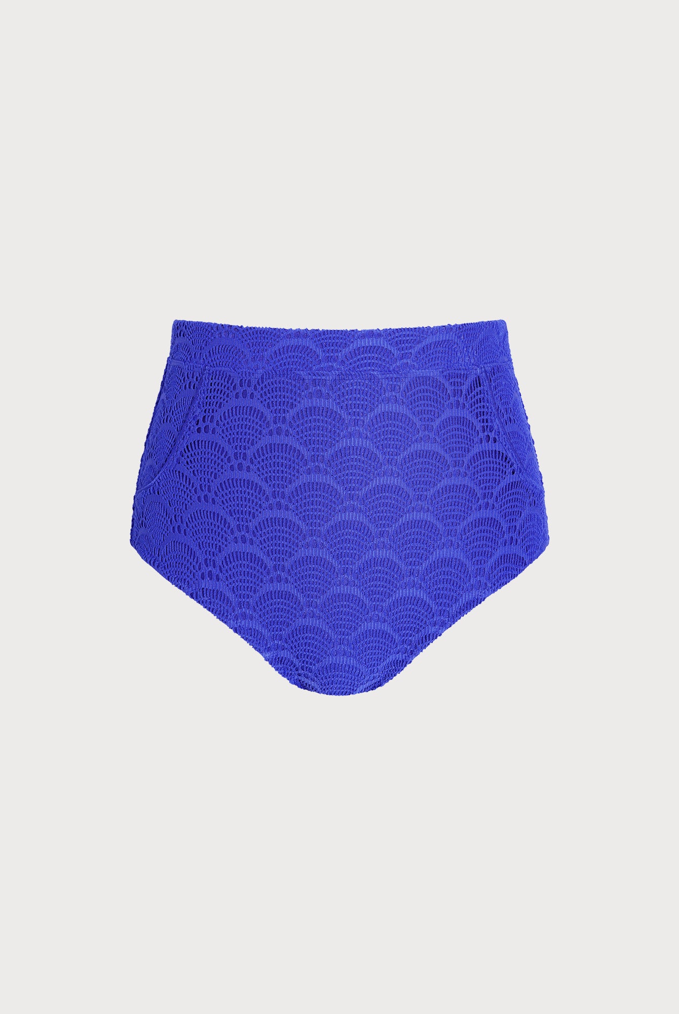 Women Knitted Polyester Surfing Bottoms Royal Blue Sustainable Surfing Clothes - BERLOOK