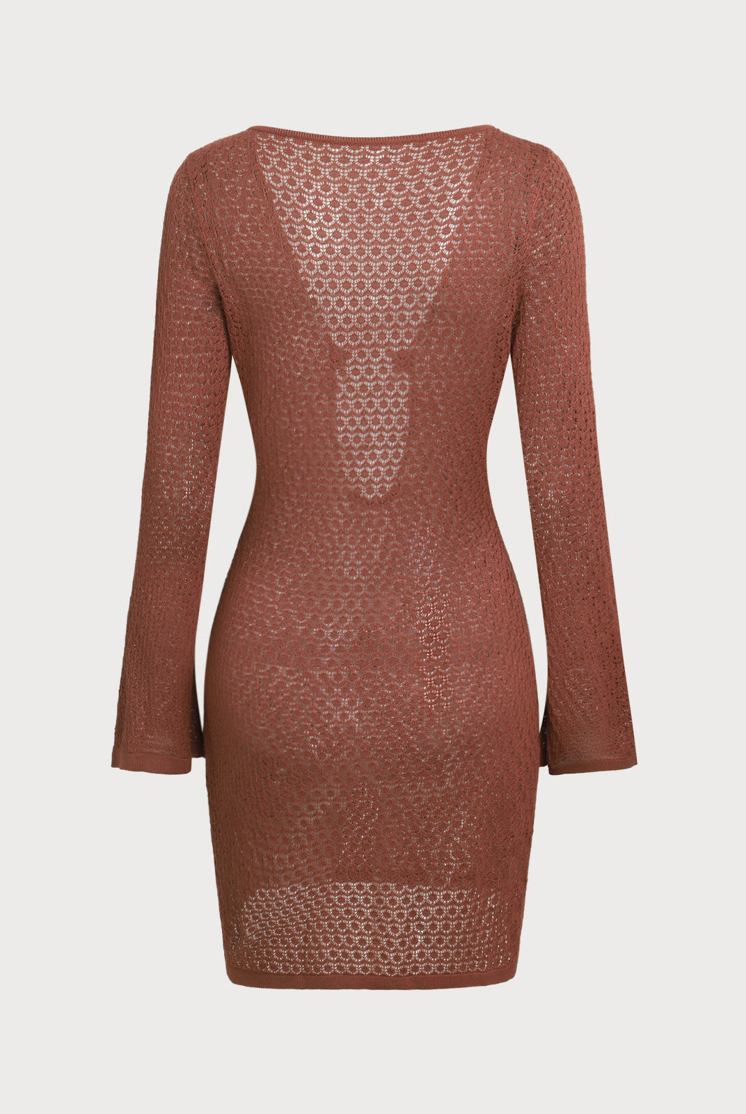 Women Knitted Viscose blended Cover ups Sustainable Cover-ups - BERLOOK