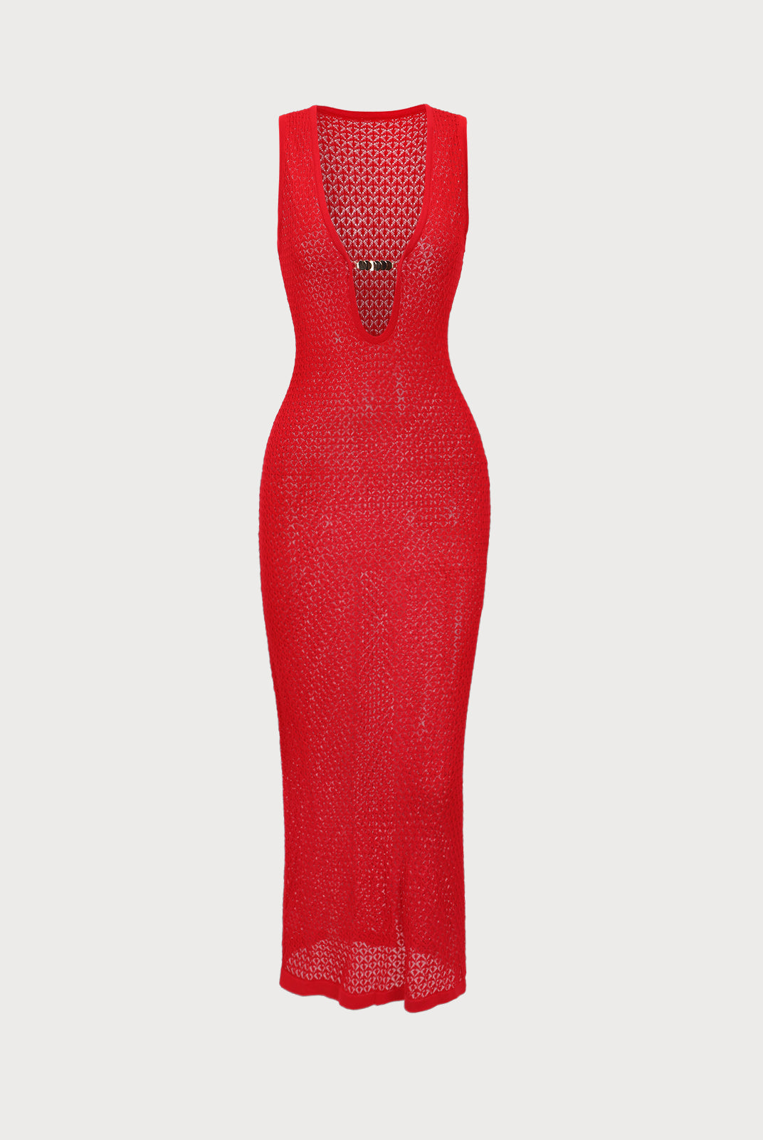 Women Knitted Viscose blended Cover ups Sustainable Cover-ups - BERLOOK