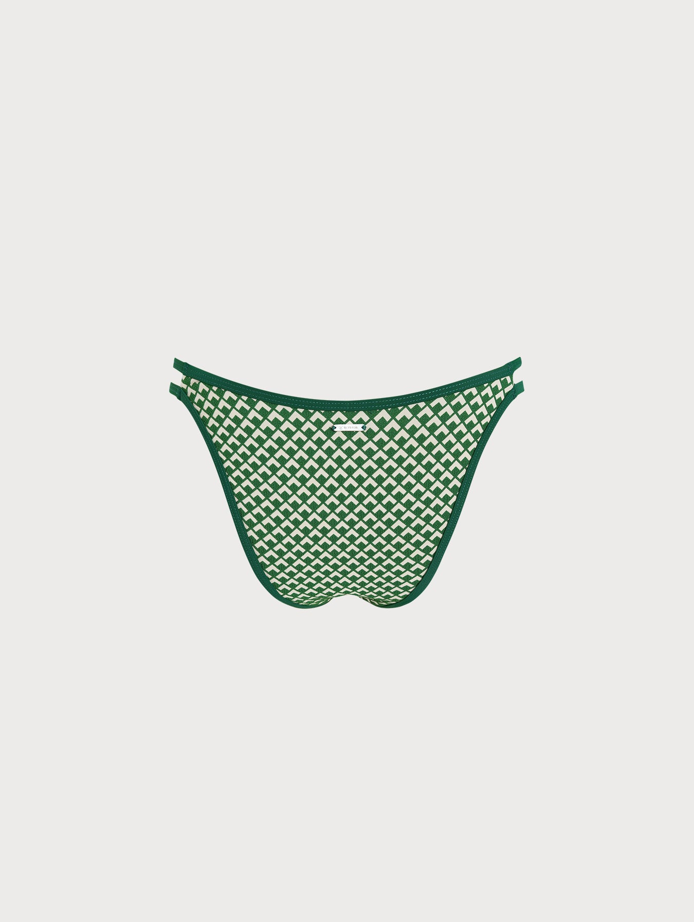 Women Woven Polyester Blended Bikini Bottoms Sustainable Bikinis - BERLOOK