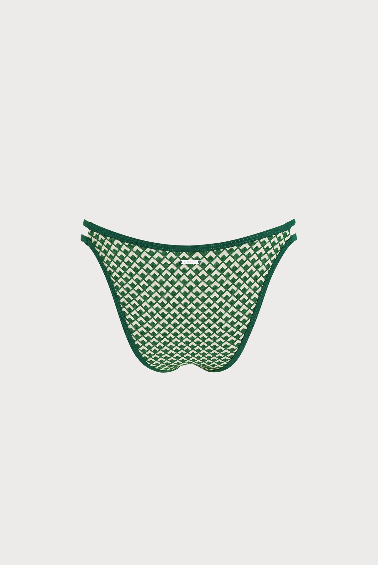 Women Woven Polyester Blended Bikini Bottoms Sustainable Bikinis - BERLOOK