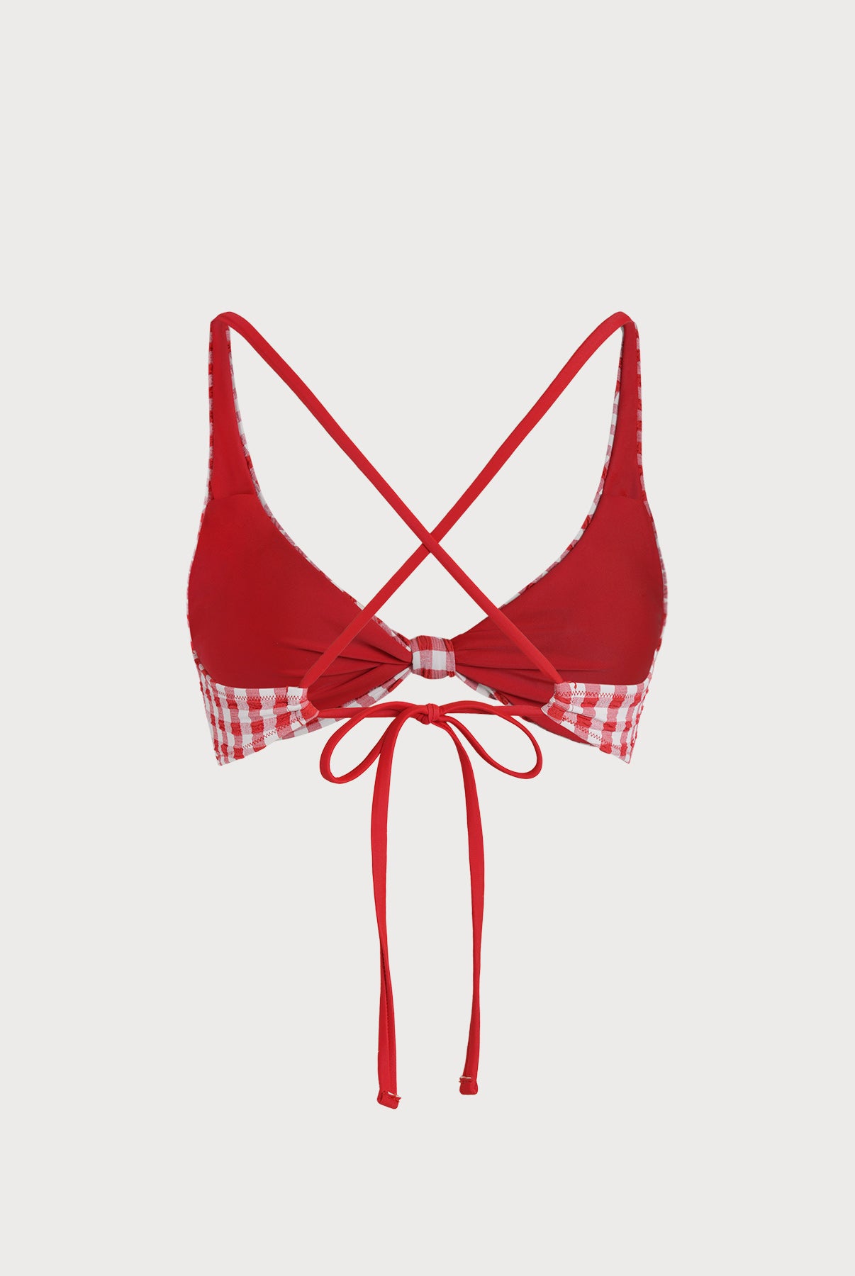 Women Woven Polyester Blended Bikini Tops Sustainable Bikinis - BERLOOK