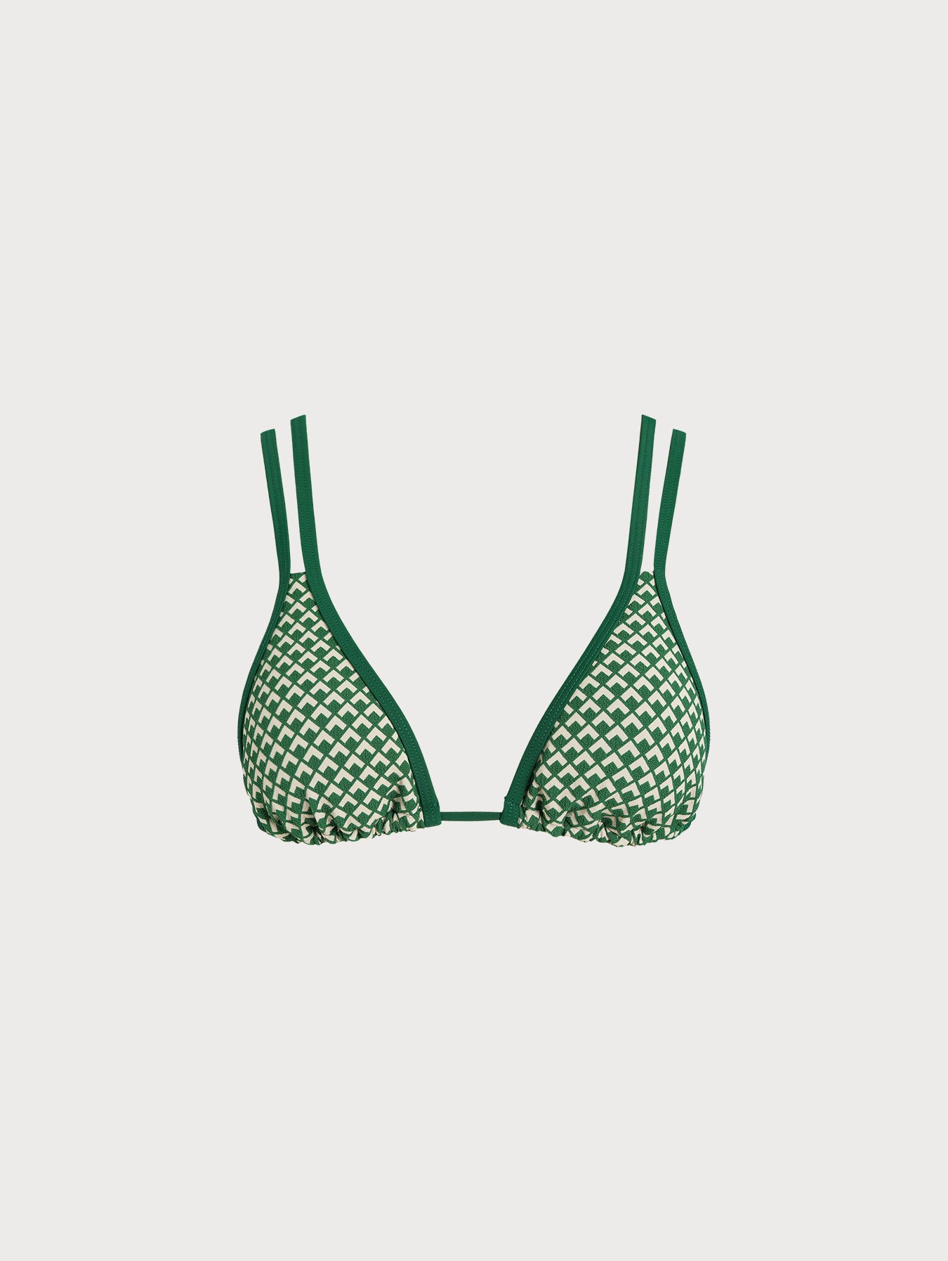Women Woven Polyester Blended Bikini Tops Sustainable Bikinis - BERLOOK