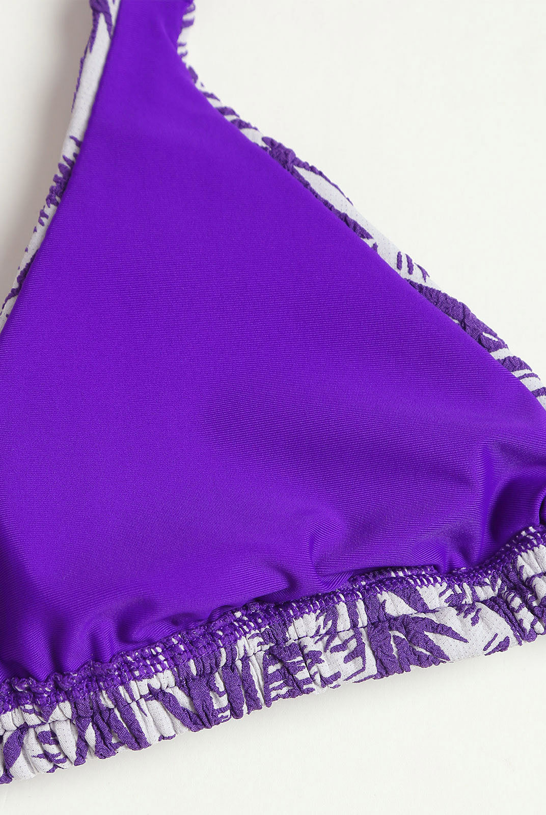 Women Woven Polyester Blended Bikini Tops Sustainable Bikinis - BERLOOK