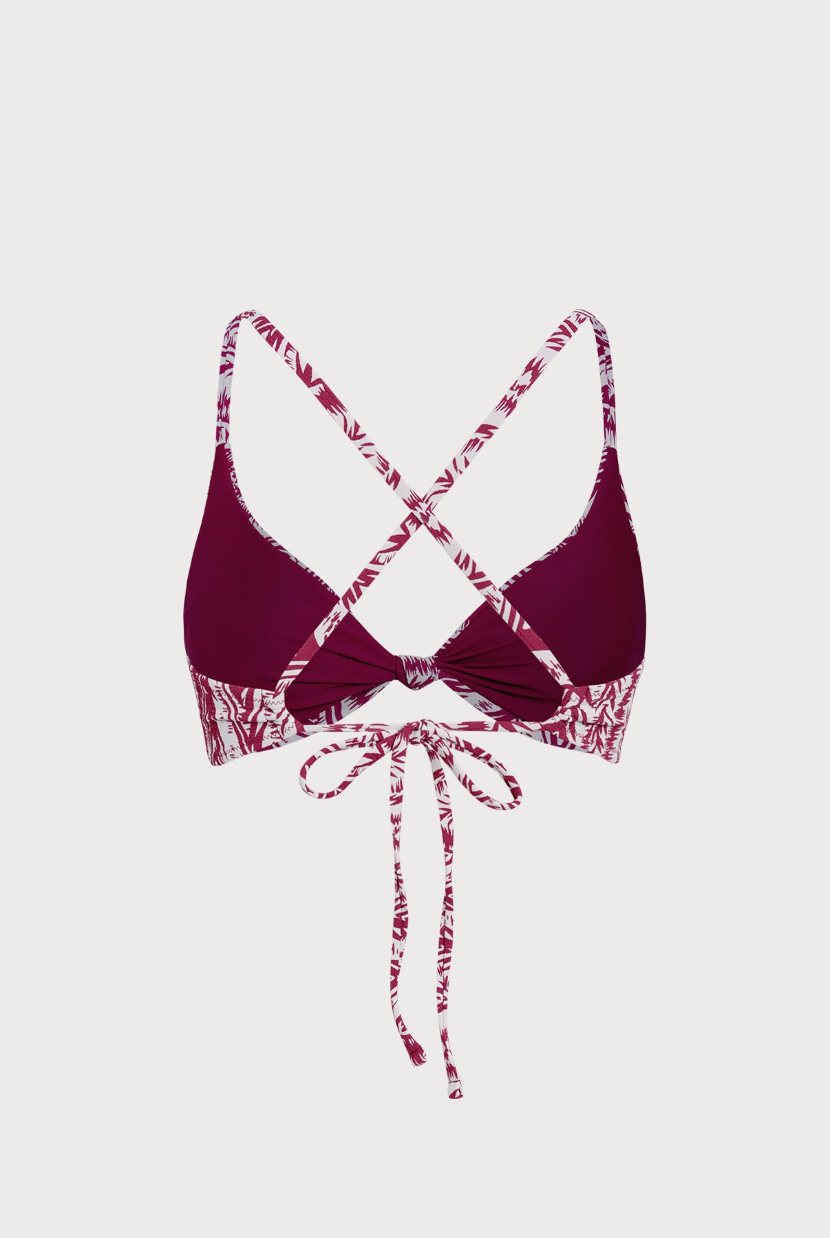 Women Woven Polyester Blended Bikini Tops Sustainable Bikinis - BERLOOK