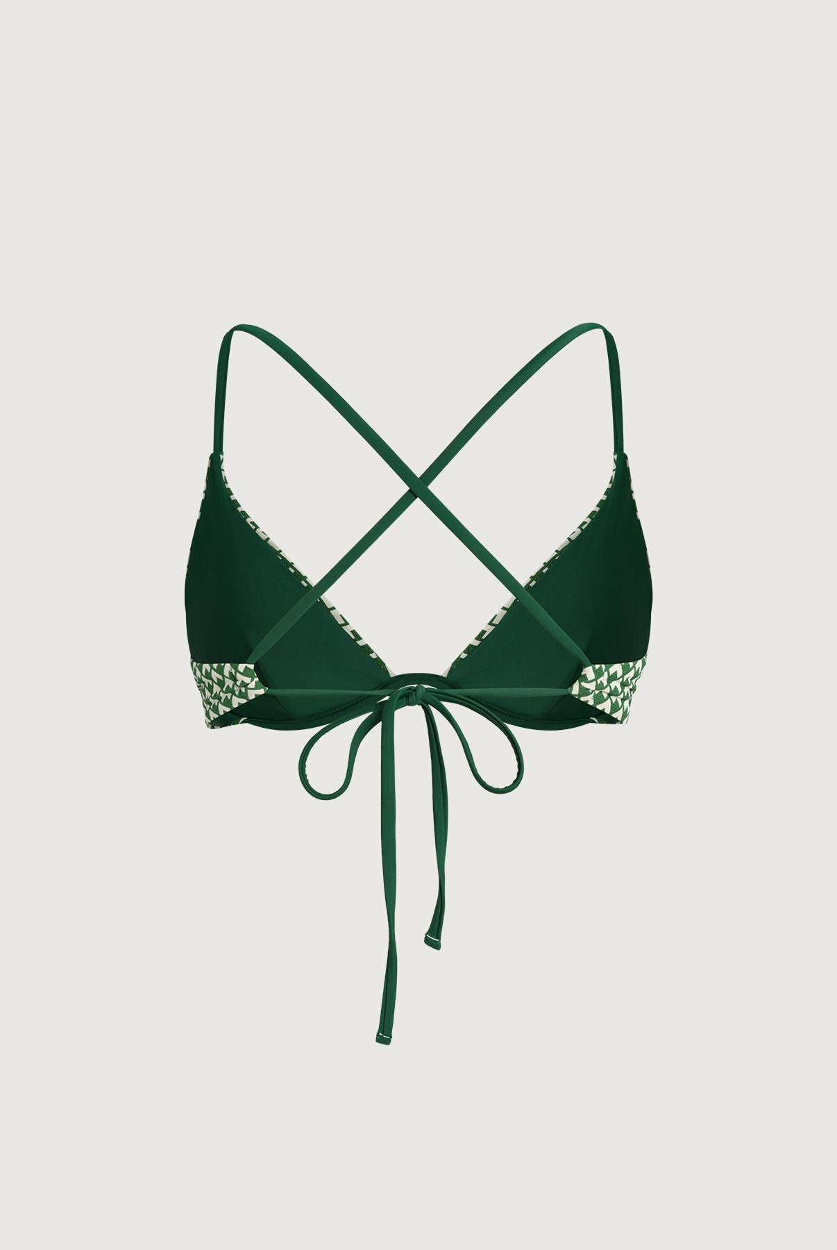 Women Woven Polyester Blended Bikini Tops Sustainable Bikinis - BERLOOK