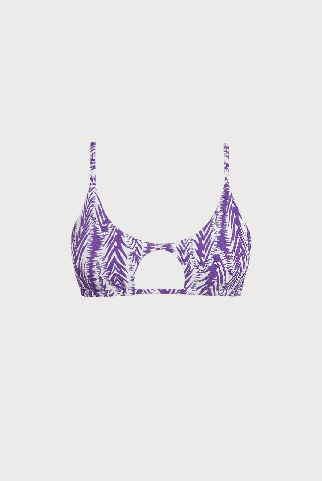 Women Woven Polyester Blended Bikini Tops Sustainable Bikinis - BERLOOK