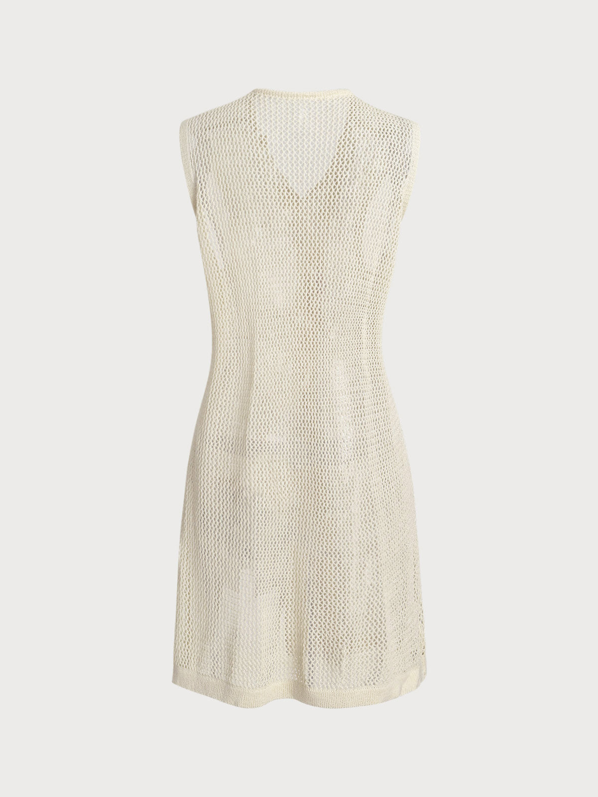 Women'S Knitted Acrylic Blended Cover-ups Sustainable Cover-ups - BERLOOK