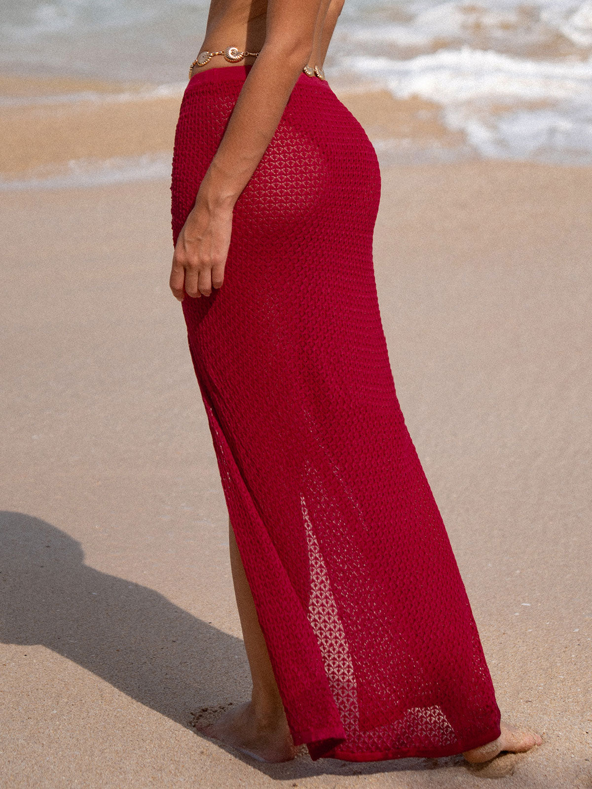 Women'S Knitted Acrylic Cover-ups Sustainable Cover-ups - BERLOOK