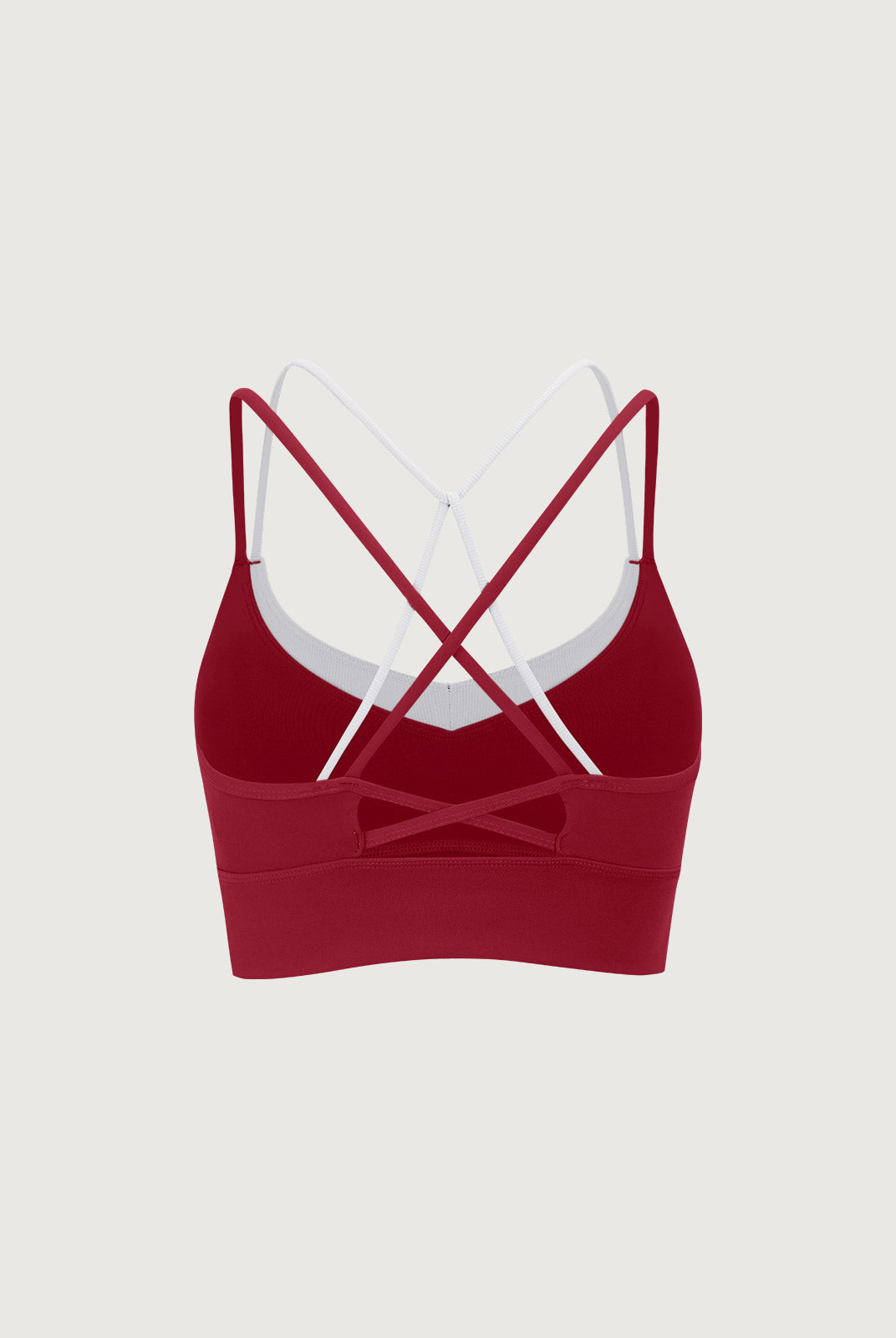 Women'S Knitted Nylon Sports Bra Sustainable Yoga Tops - BERLOOK