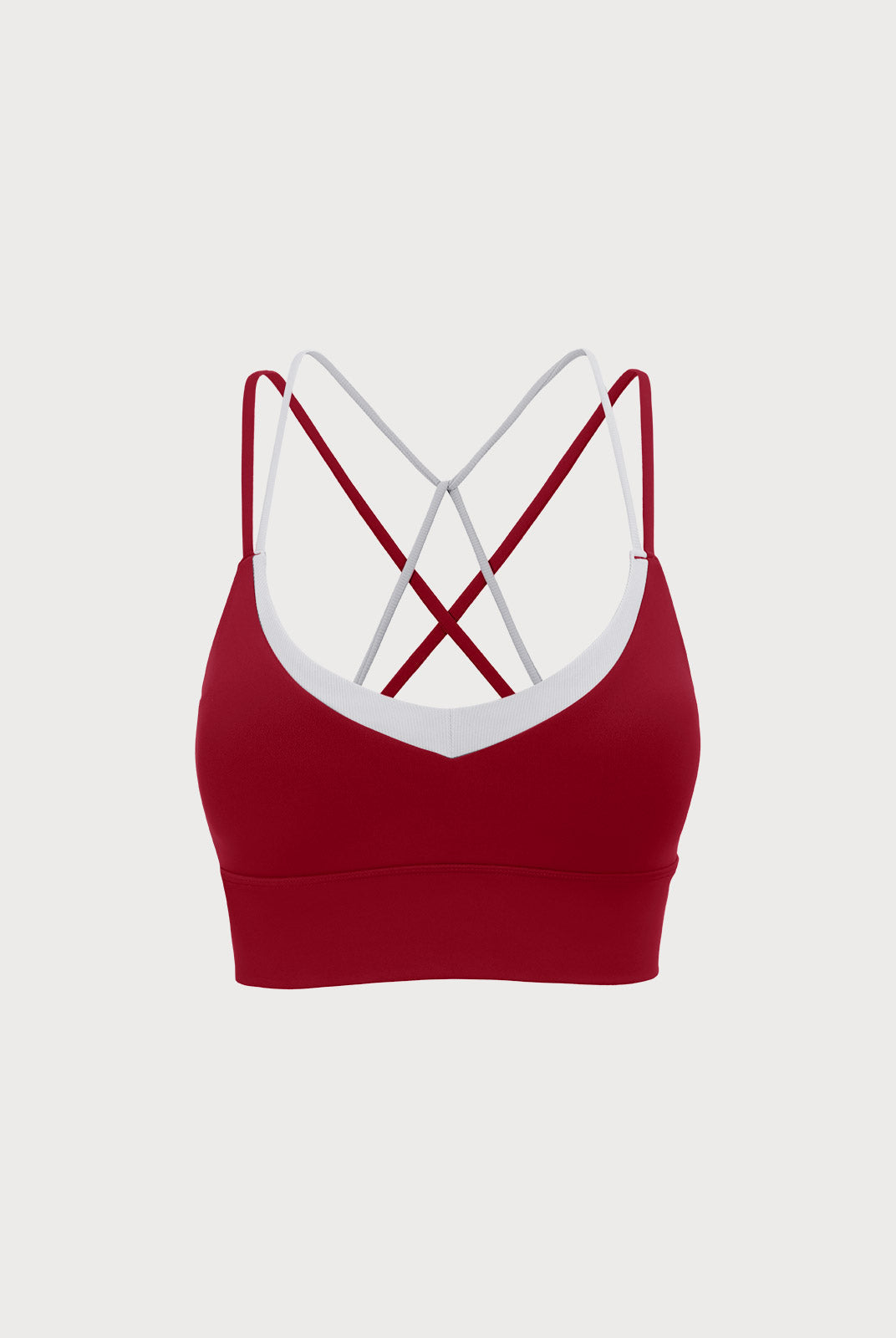 Women'S Knitted Nylon Sports Bra Sustainable Yoga Tops - BERLOOK
