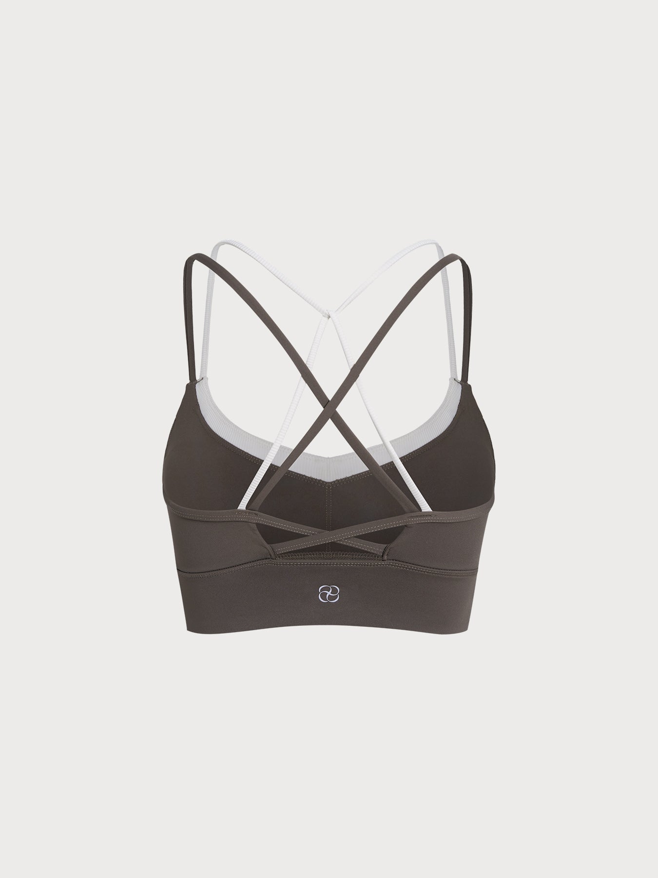 Women'S Knitted Nylon Sports Bra Sustainable Yoga Tops - BERLOOK
