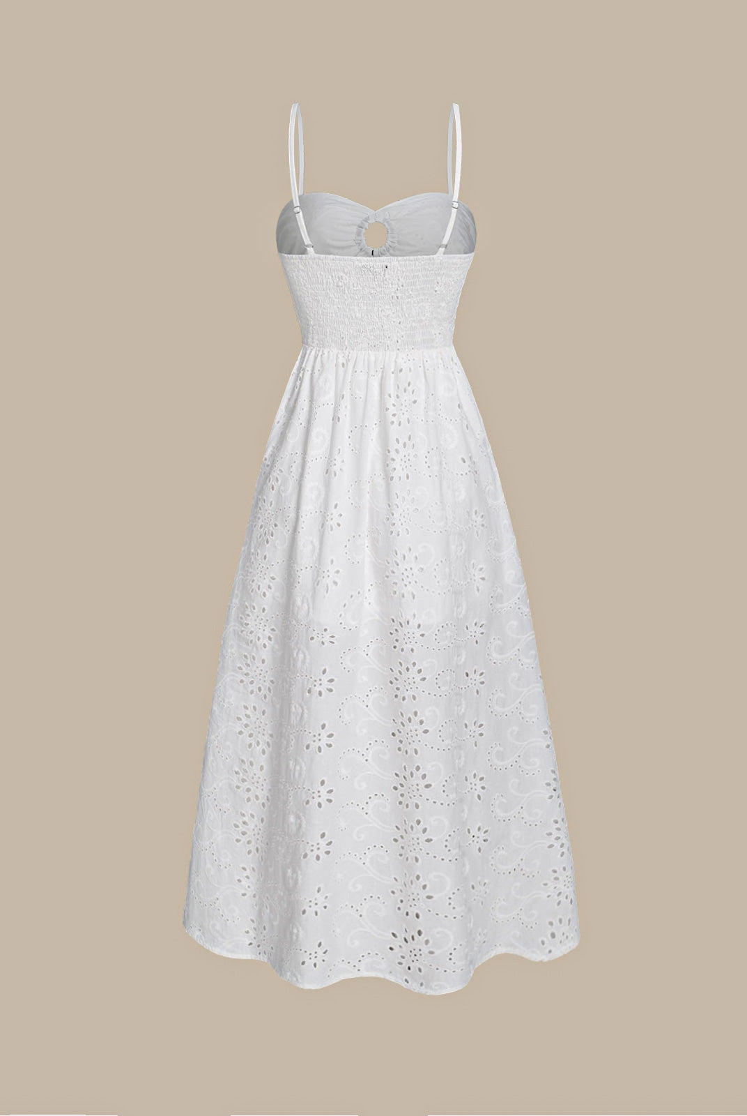 Women'S Woven Cotton Cover-ups Sustainable Beach Dress - BERLOOK
