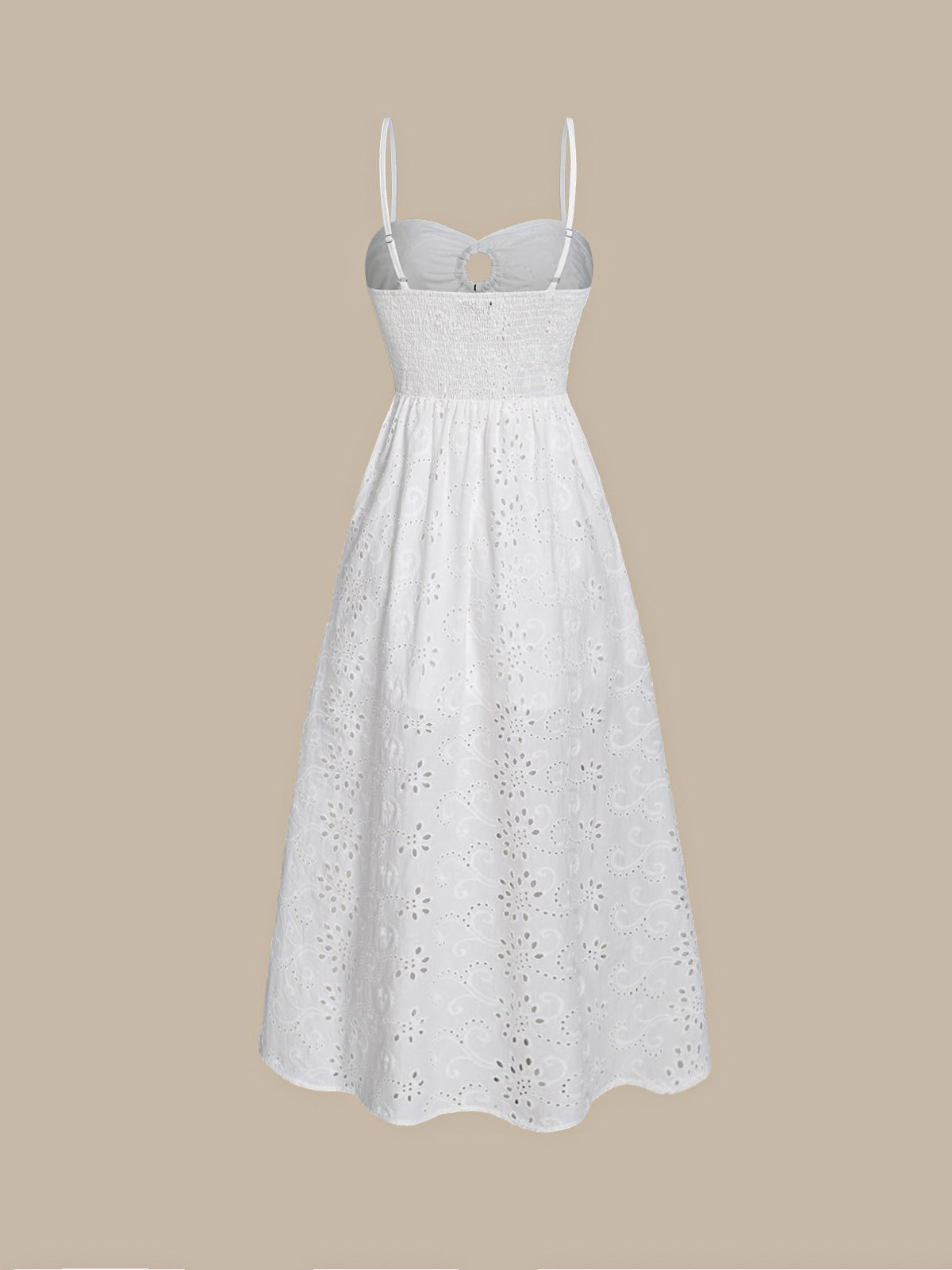 Women'S Woven Cotton Cover-ups Sustainable Beach Dress - BERLOOK